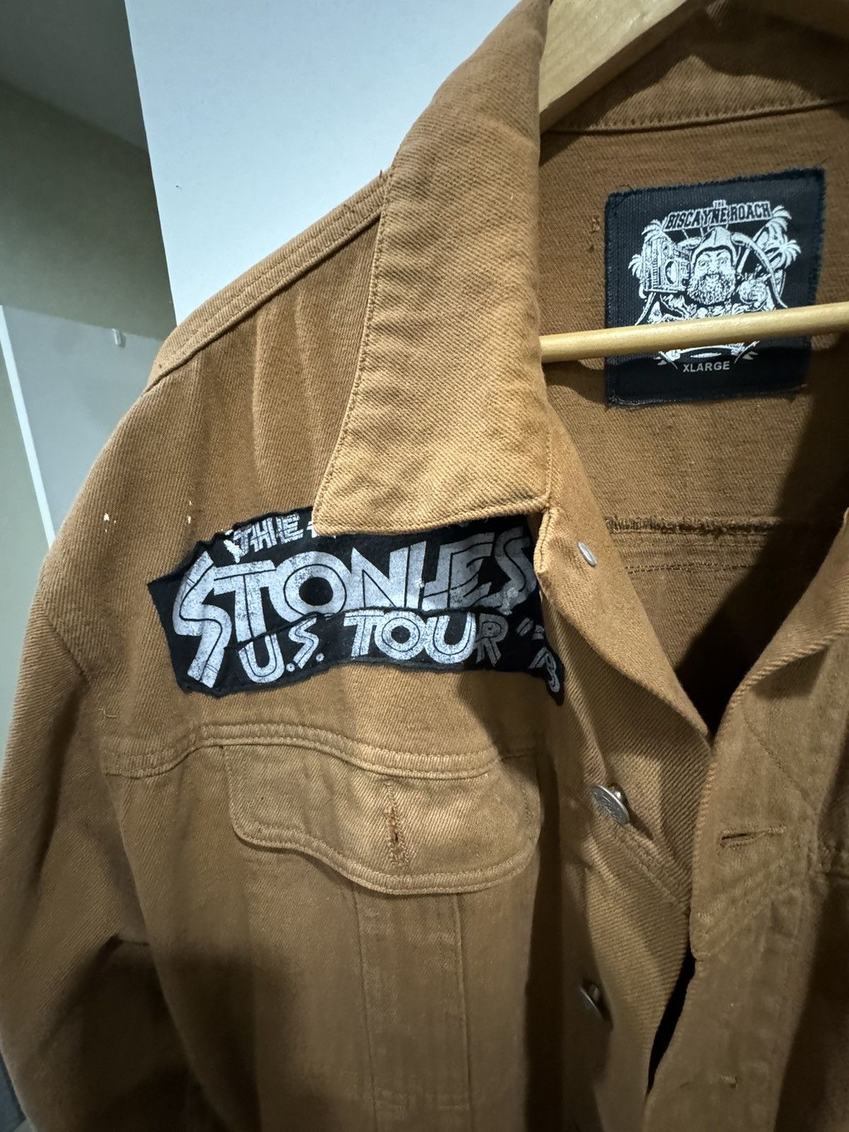 The Rolling Stones Rolling Stones Custom Denim Jacket Size US XL / EU 56 / 4 - 2 Thumbnail