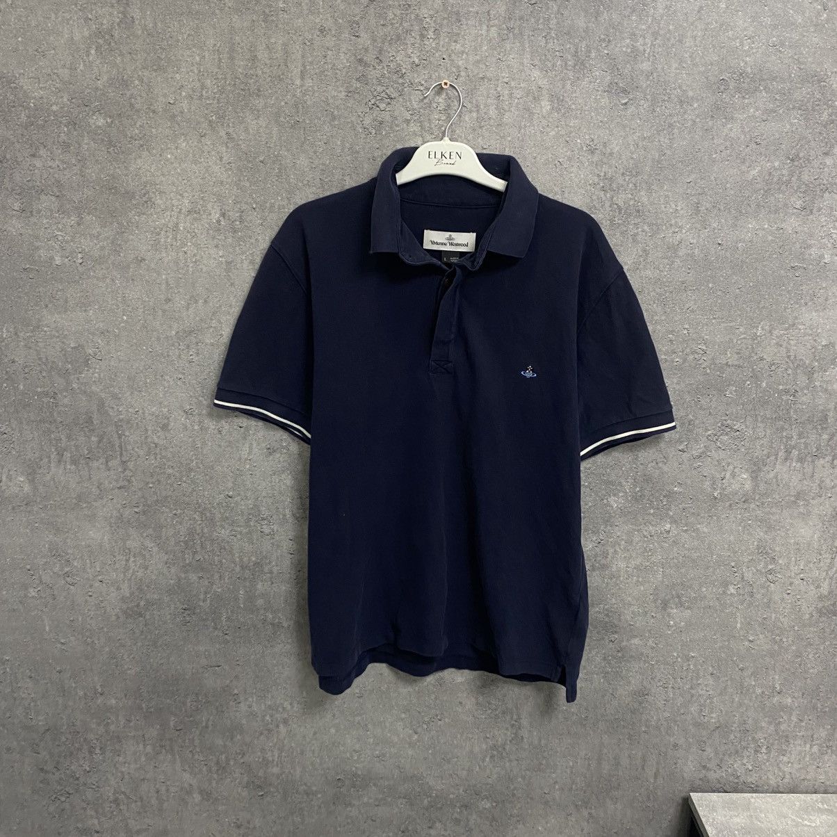 Vivienne Westwood Vivienne Westwood Polo T-Shirt Rare Retro Hype Y2K Size US L / EU 52-54 / 3 - 1 Thumbnail