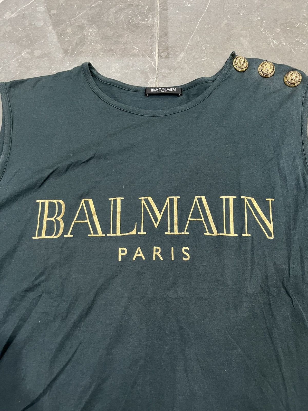 Balmain Balmain Decarnin era tanktop Size S / US 4 / IT 40 - 6 Thumbnail