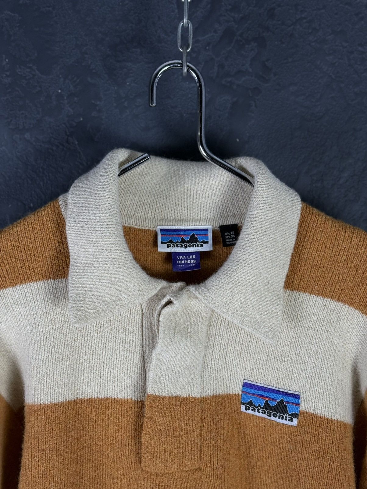 Patagonia Patagonia Recycled Wool Rugby Sweater 50th Anniversary Size US XS / EU 42 / 0 - 5 Thumbnail