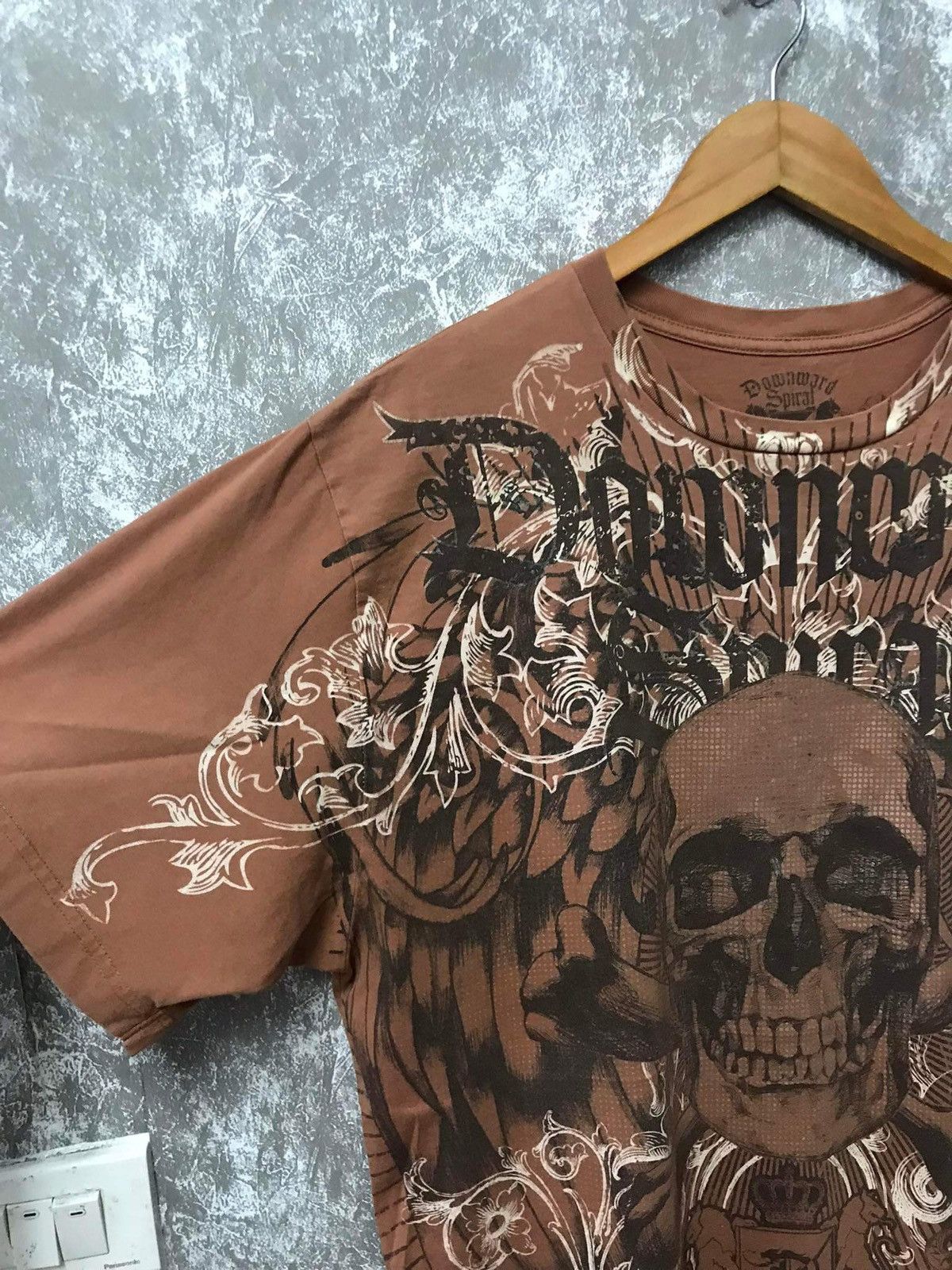 Affliction Affliction Skull Y2K Graphic Tee Size US XL / EU 56 / 4 - 4 Thumbnail