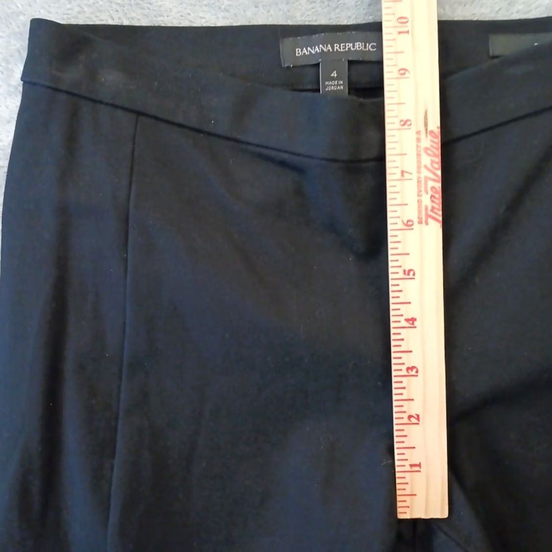 Banana Republic Banana Republic Dress Pants Womens Size 4 Black Mid Rise 28x27 Side Zip Straight Leg Pants Dressy Formal Size 27" / US 4 / IT 40 - 3 Thumbnail
