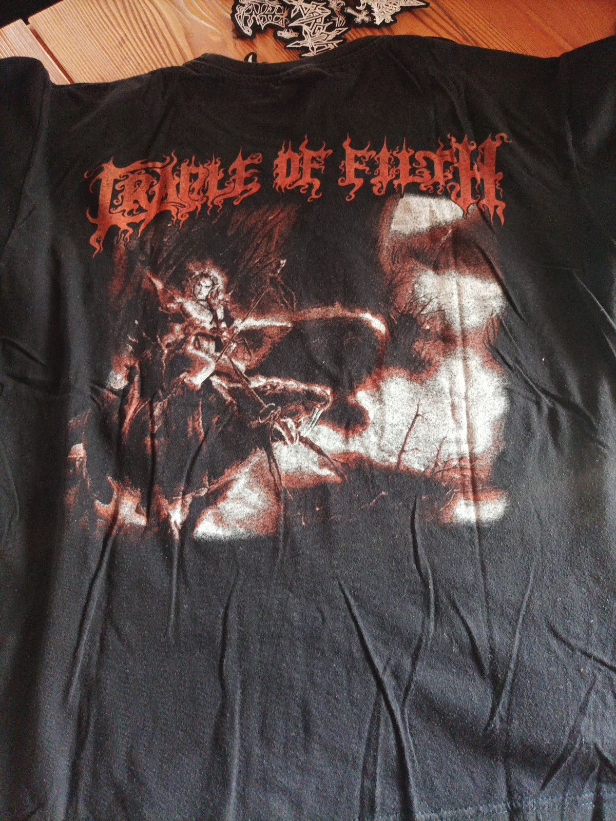 Vintage Cradle Of Filth get behind Satan tee Size US L / EU 52-54 / 3 - 2 Thumbnail