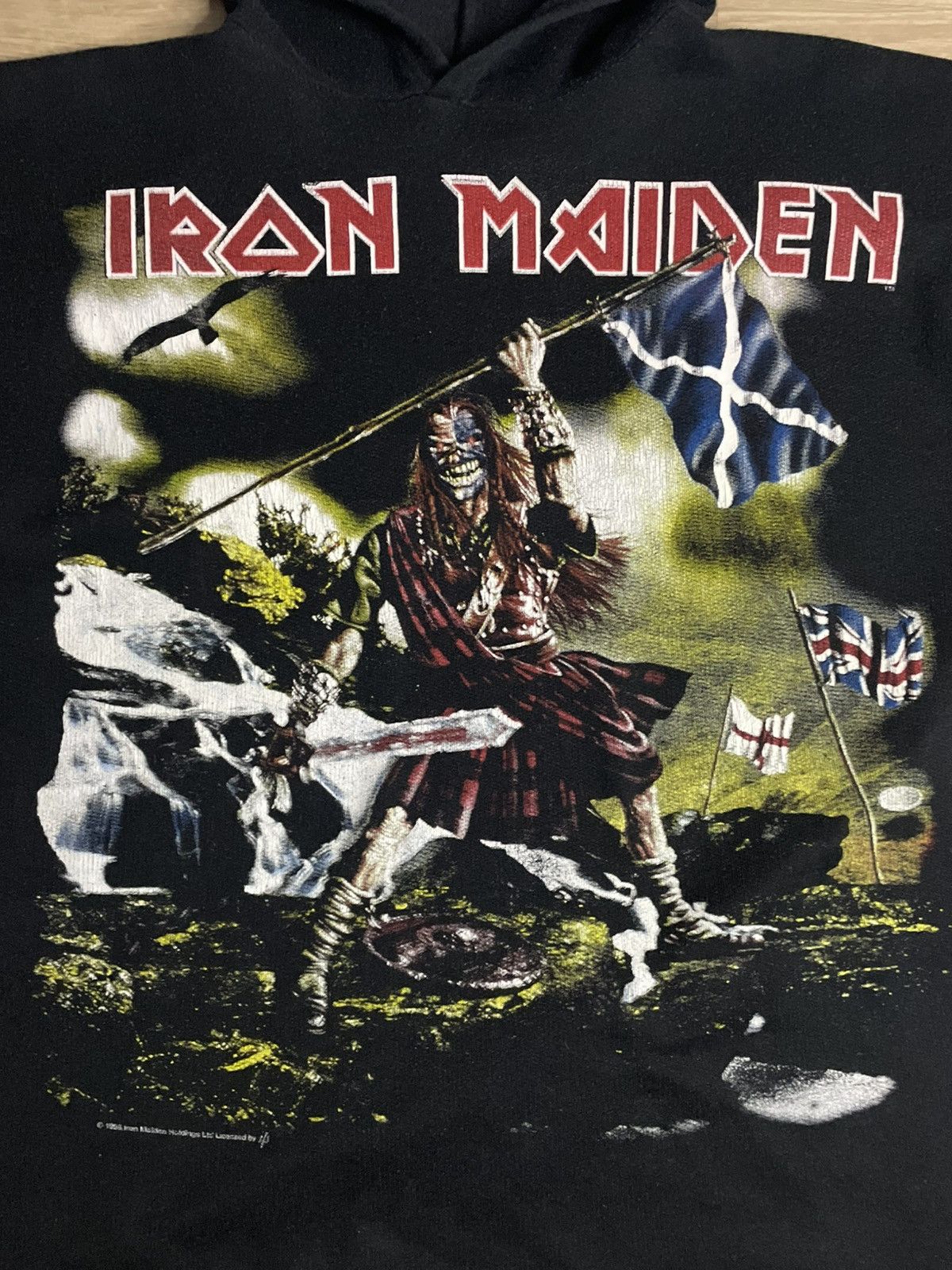 Band Tees vintage iron maiden hoodie 1993 year metal rock Size US L / EU 52-54 / 3 - 9 Thumbnail