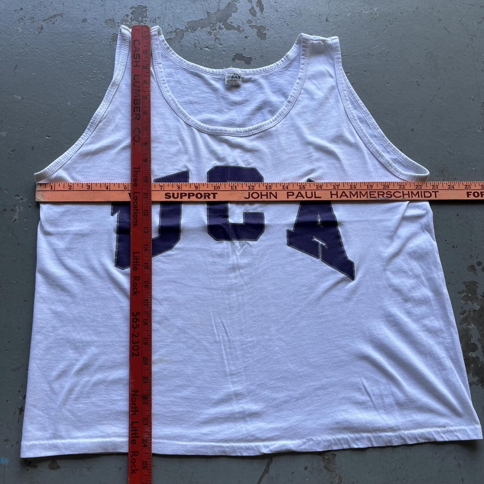 Vintage Vintage 80s University Of Central Arkansas UCA Bear Tank Top Size US L / EU 52-54 / 3 - 4 Thumbnail