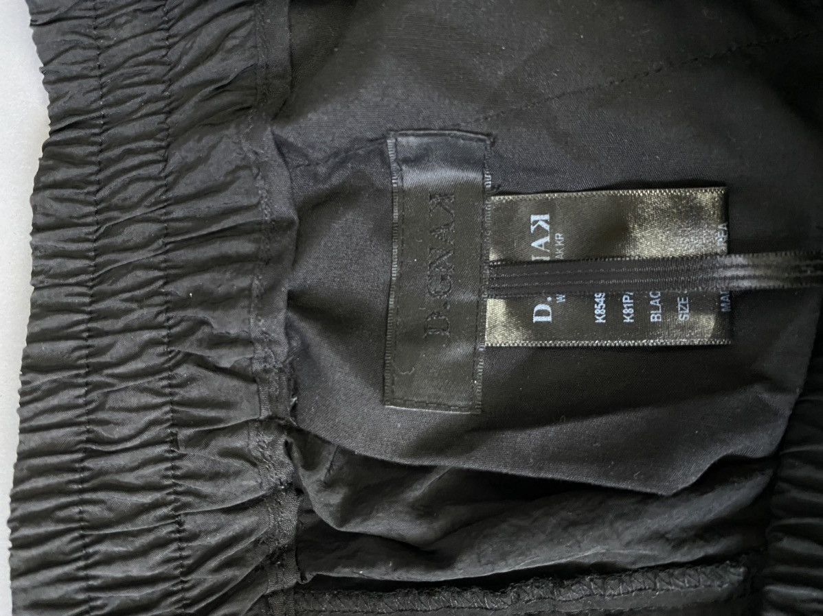 D.Gnak By Kang.D × Japanese Brand DGNAK Black Tactical Drawstring Pants | Size 32 Size US 32 / EU 48 - 6 Thumbnail