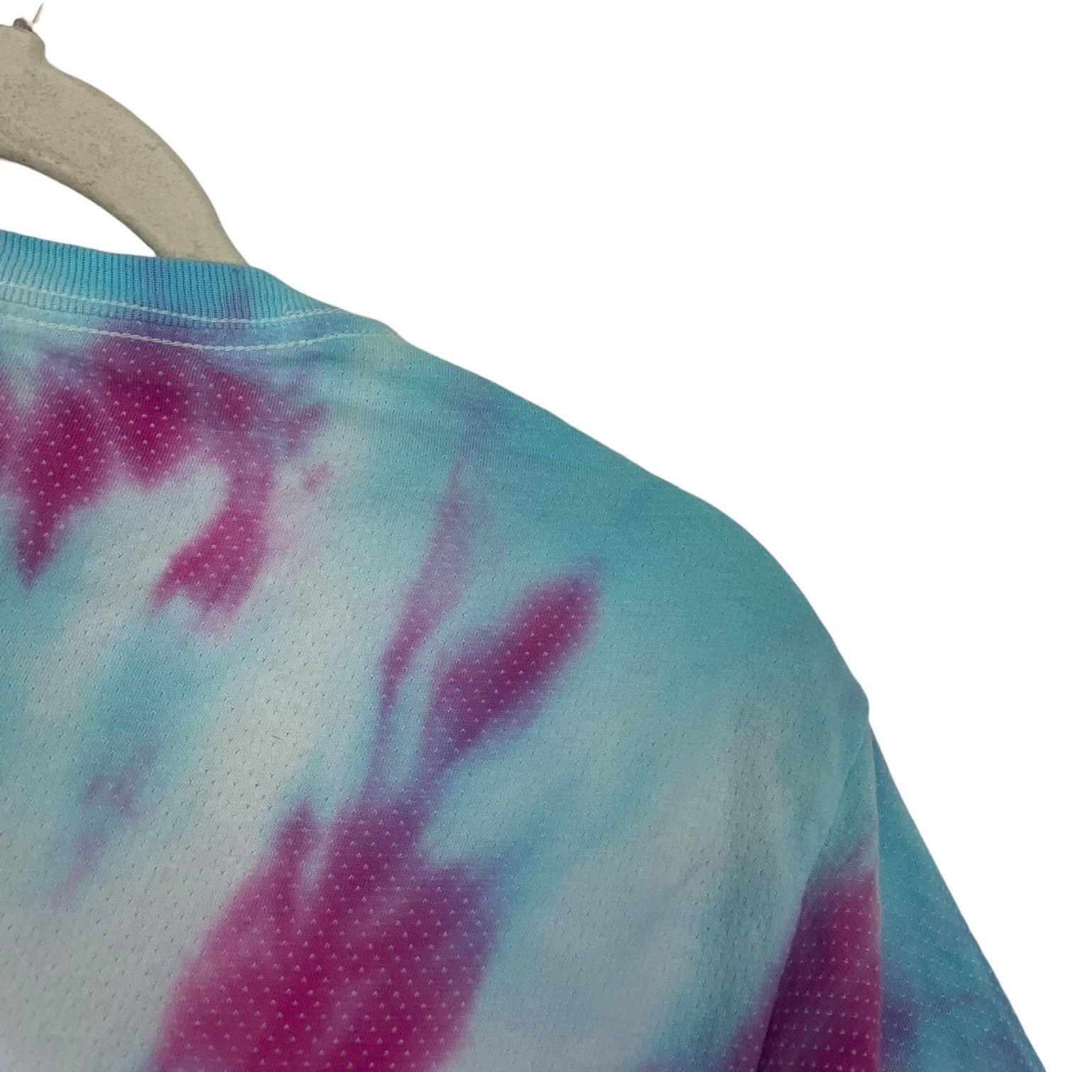 Fruit Of The Loom Fruit of the Loom Breathable Blue & Pink Tie Dye Tee Size M / US 6-8 / IT 42-44 - 5 Thumbnail