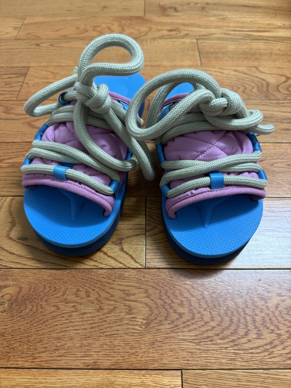 KidSuper × Suicoke Kidsuper x Suicoke Collaboration Pink and Blue Size US 9 / EU 42 - 1 Thumbnail