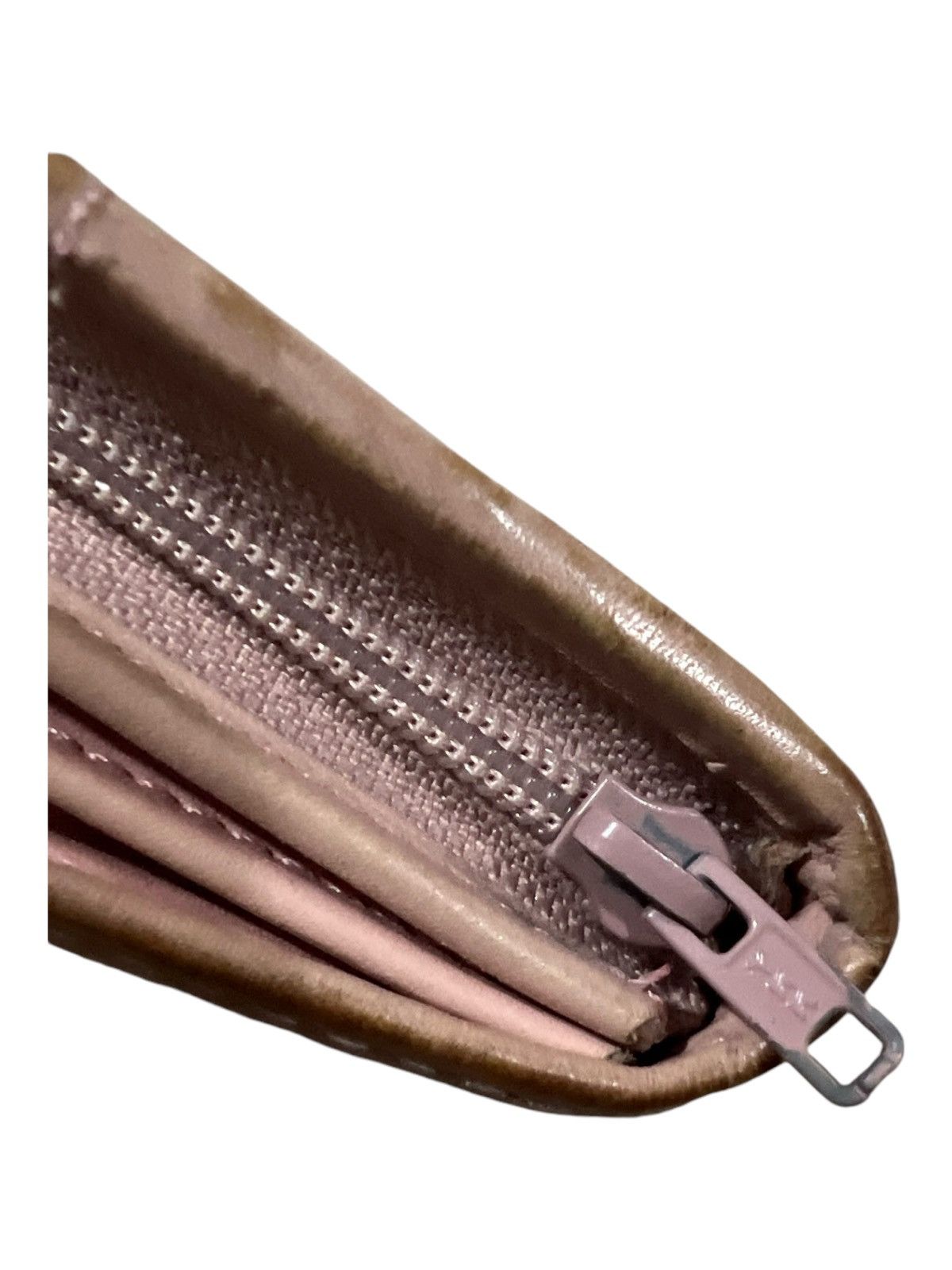Genuine Leather × Vivienne Westwood OG Vivienne Westwood Orb Logo Rose Gold Leather Long Wallets Size ONE SIZE - 6 Thumbnail