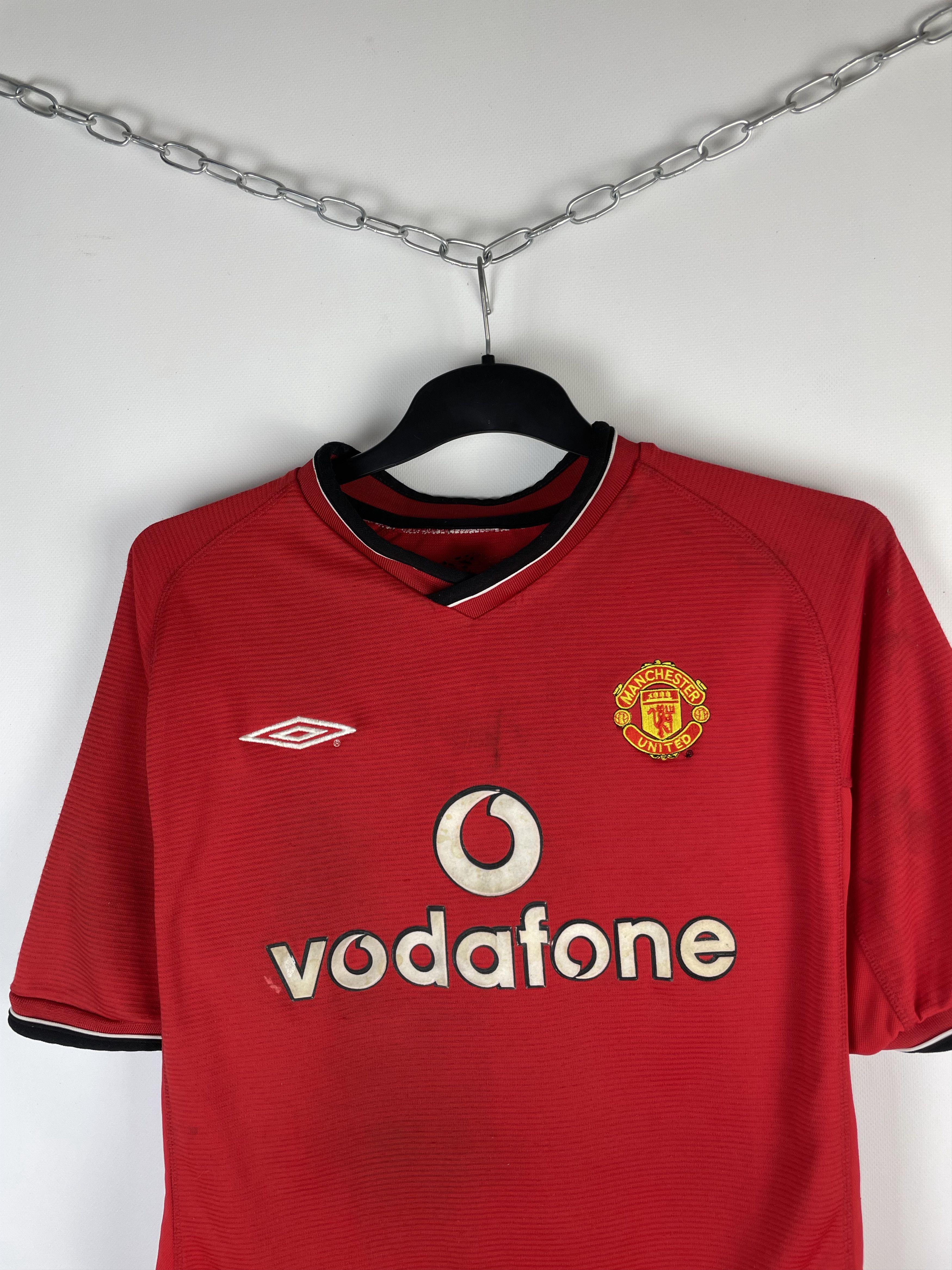 Umbro Umbro Manchester United 2000/2001 Home Kit Soccer Jersey Size US L / EU 52-54 / 3 - 3 Thumbnail