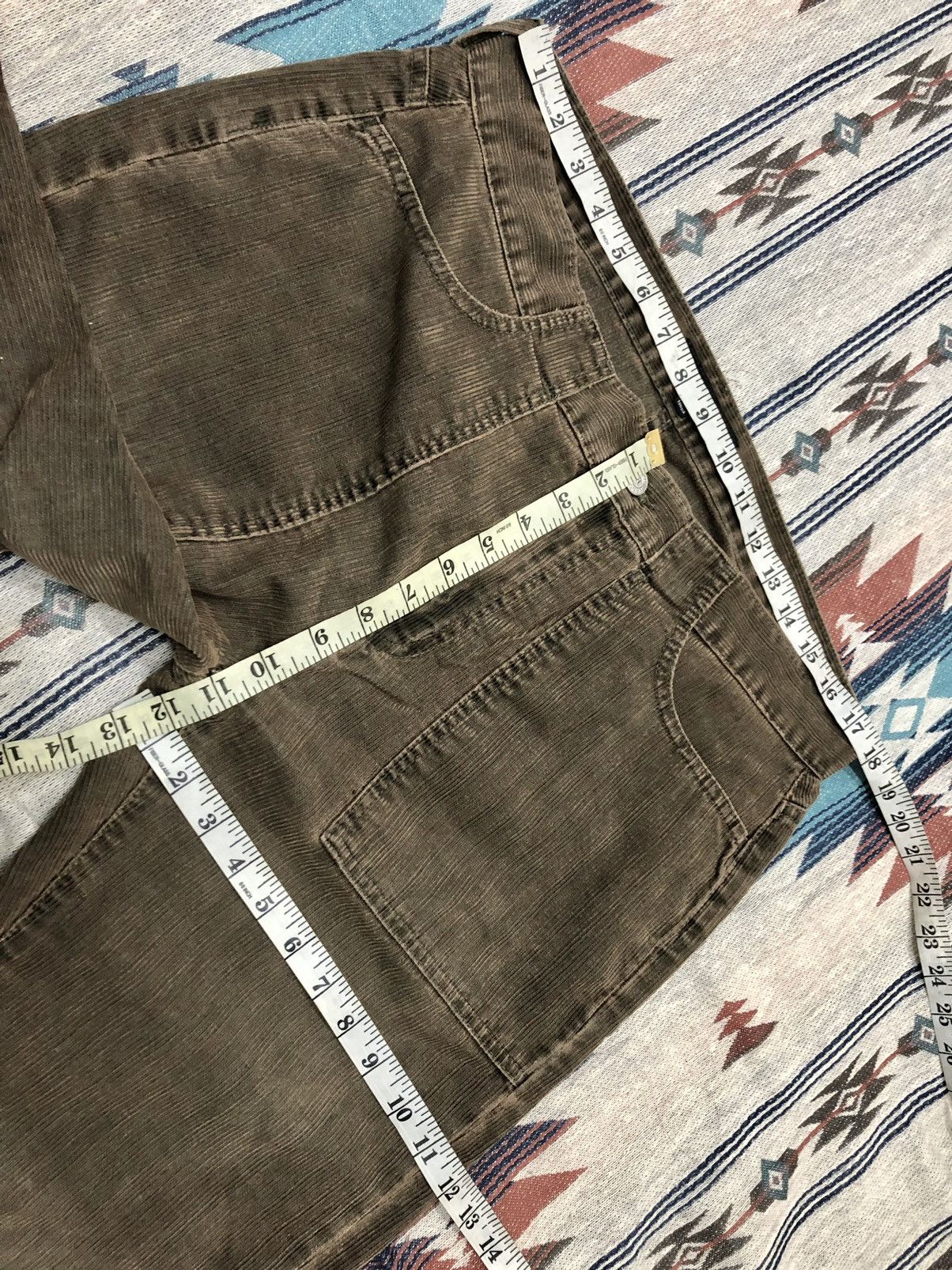 Polo Ralph Lauren FLARED⚡️⚡️CORDUROY BAKER PANT BY POLO JEANS Size US 35 - 5 Thumbnail