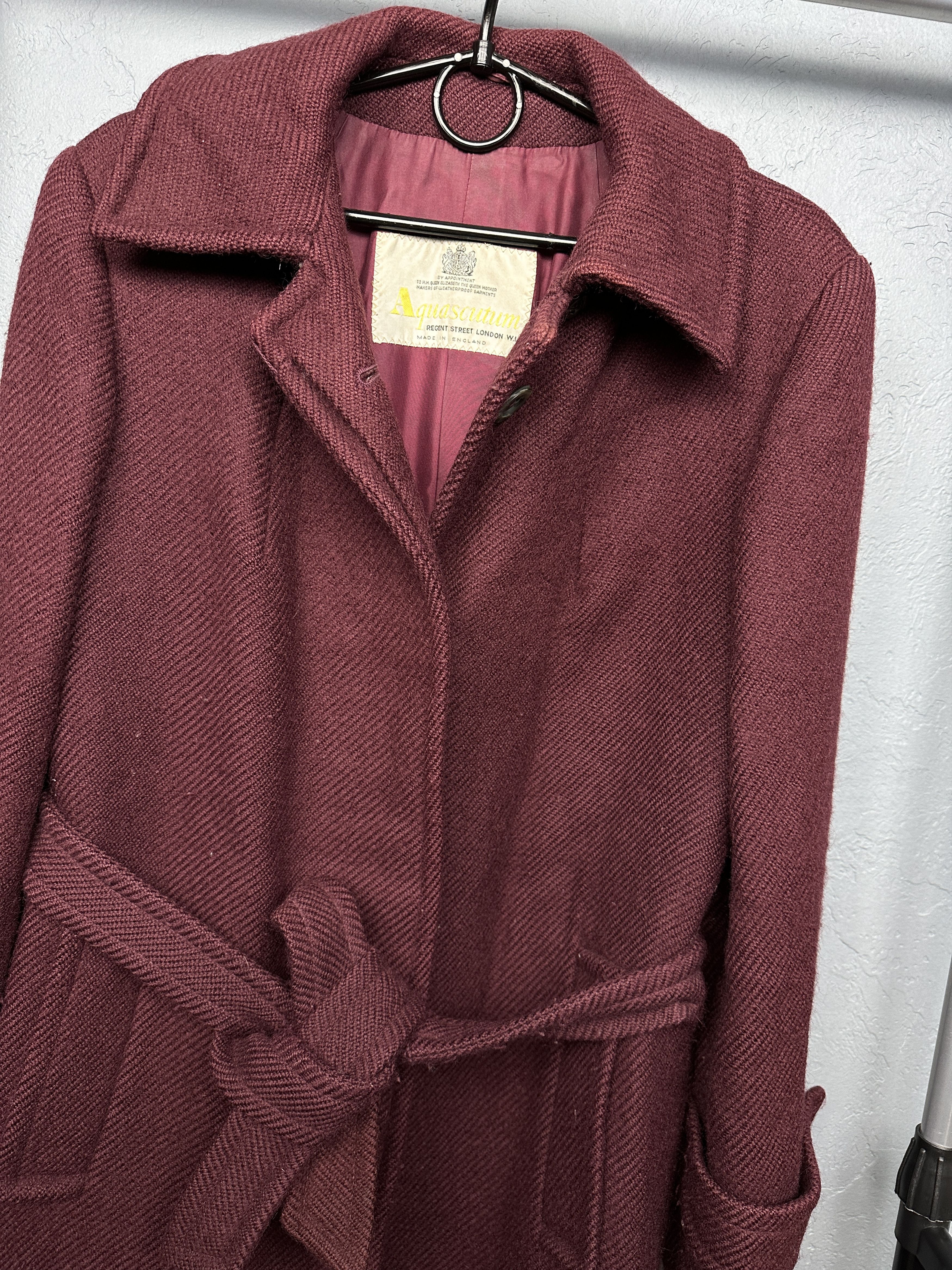 Aquascutum Aquascutum Vintage Womens Wool Coat Jacket Size XL / US 12-14 / IT 48-50 - 2 Thumbnail