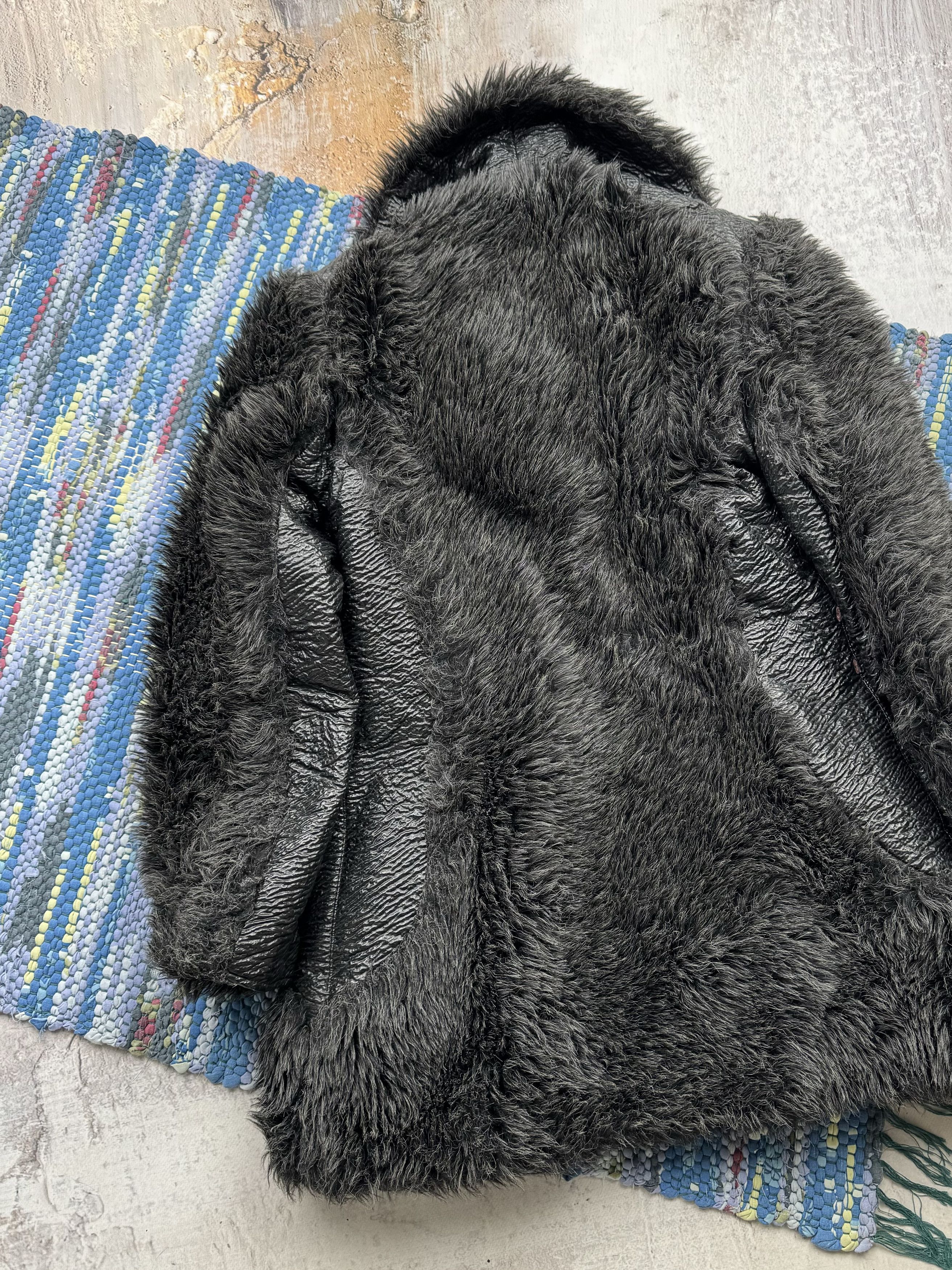 Vintage Vintage Faux Fur Coat A296(393)D15 Size XS / US 0-2 / IT 36-38 - 7 Thumbnail