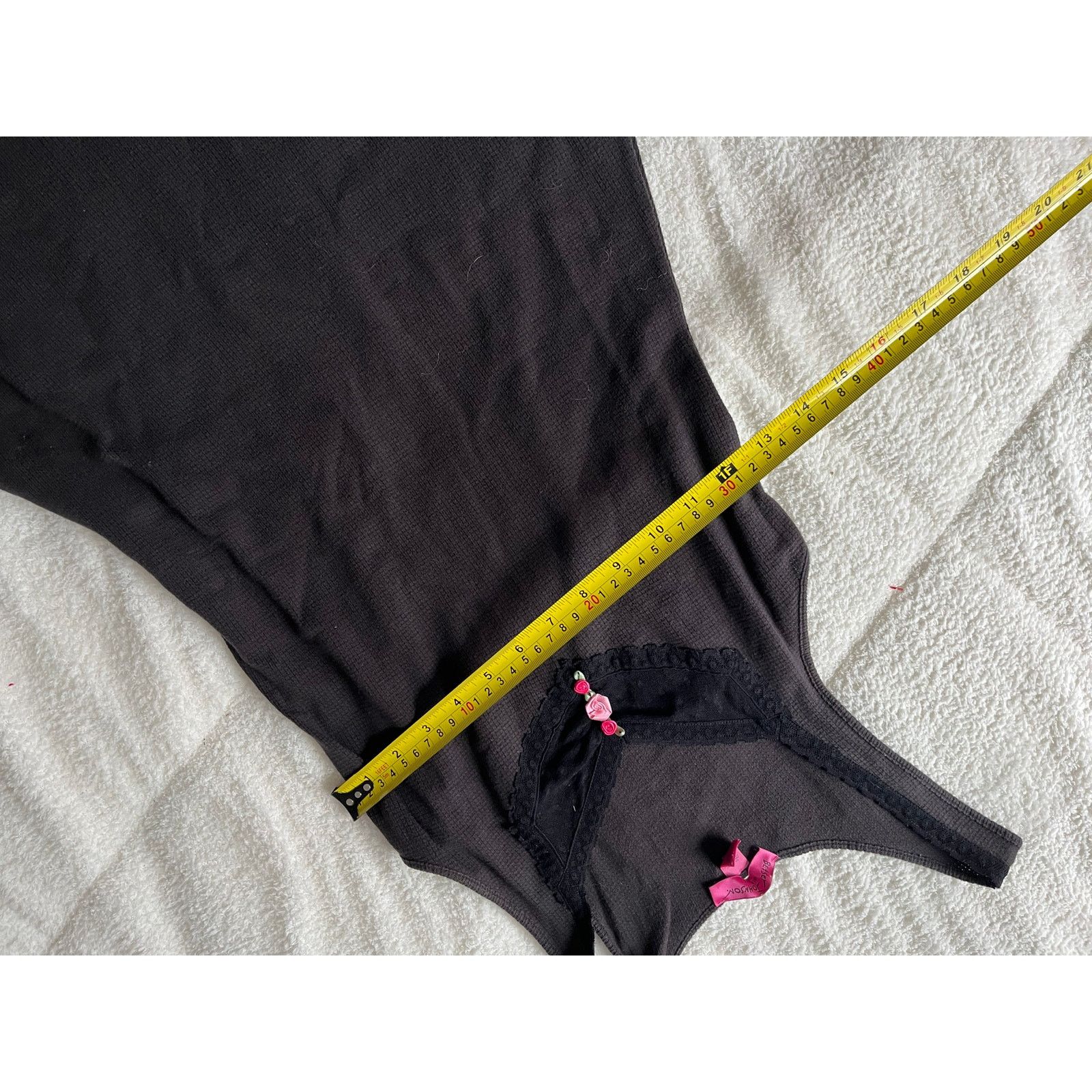 & Other Stories Betsey Johnson Intimates Womens black Mini Dress size l Size L / US 10 / IT 46 - 3 Thumbnail