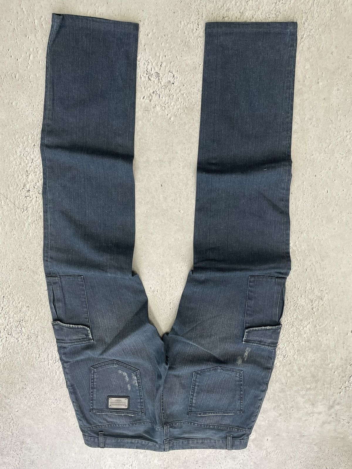 Dolce & Gabbana Dolce gabbana cargo jeans y2k distressed Size US 32 / EU 48 - 8 Thumbnail
