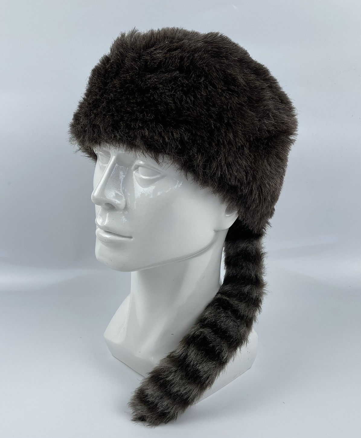 Japanese Brand made in japan fur hat with tail Size ONE SIZE - 1 Thumbnail