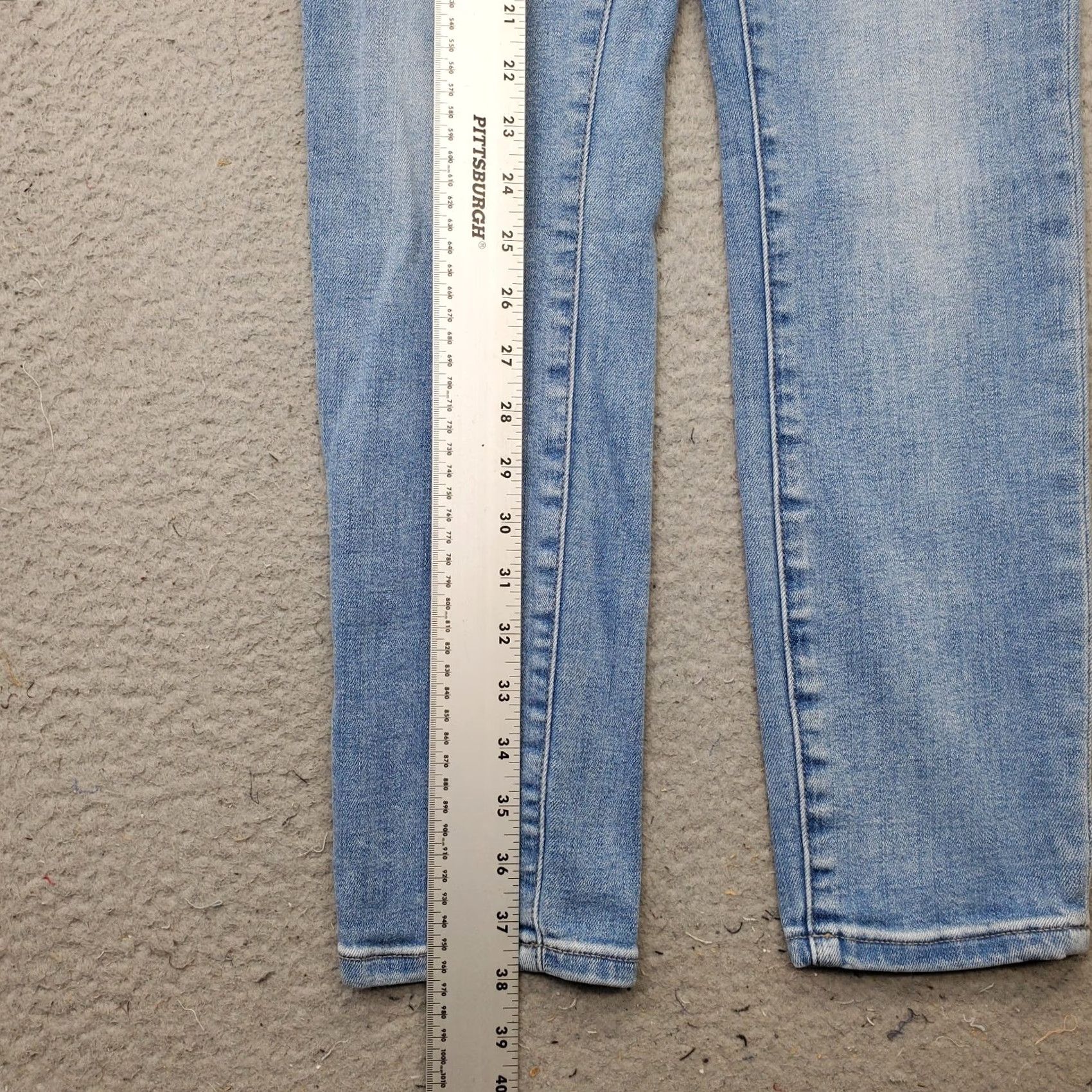 Urban Outfitters BDG Urban Outfitters Skinny Jeans Womens 29 Blue Denim Stretch Twig High Rise Jeans Size 29" - 3 Thumbnail