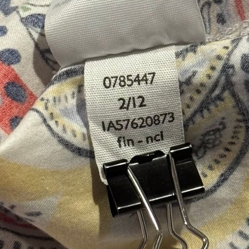 Tommy Hilfiger Tommy Hilfiger Paisley Button Up Top XL Resort Vacation Size XL / US 12-14 / IT 48-50 - 6 Thumbnail