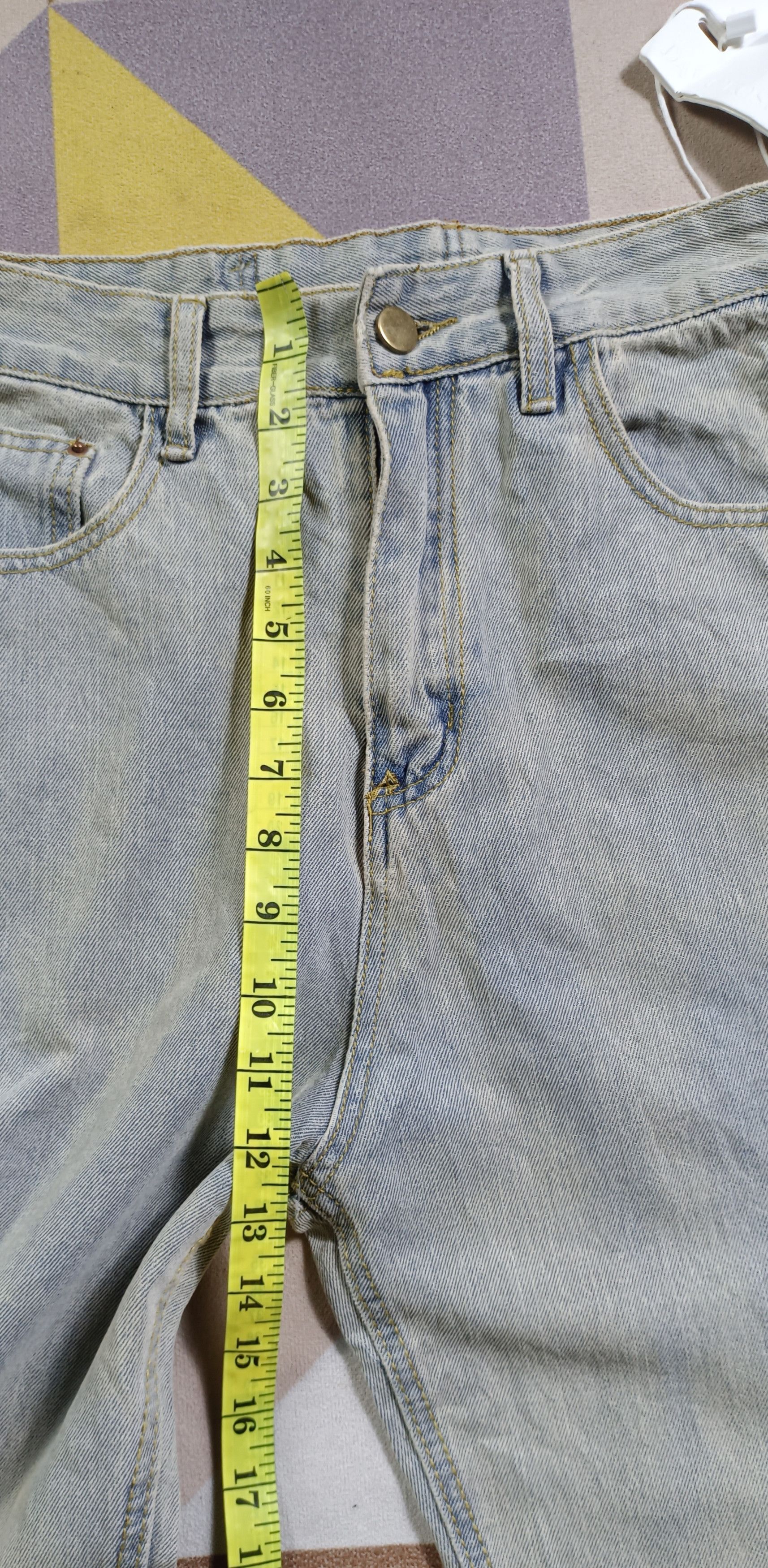 Japanese Brand Vintage🔥Day Closet Baggie Distressed Denim Size US 28 / EU 44 - 14 Thumbnail