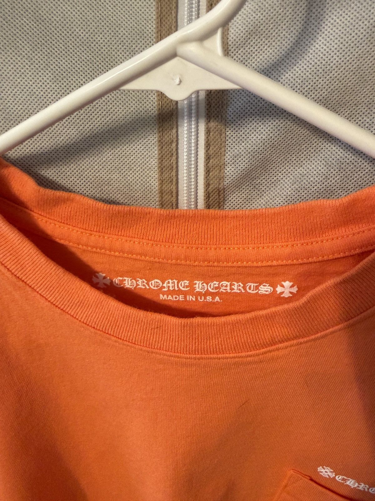Chrome Hearts Chrome hearts x Mattyboy orange link & build t-shirt!! Size US XL / EU 56 / 4 - 5 Thumbnail