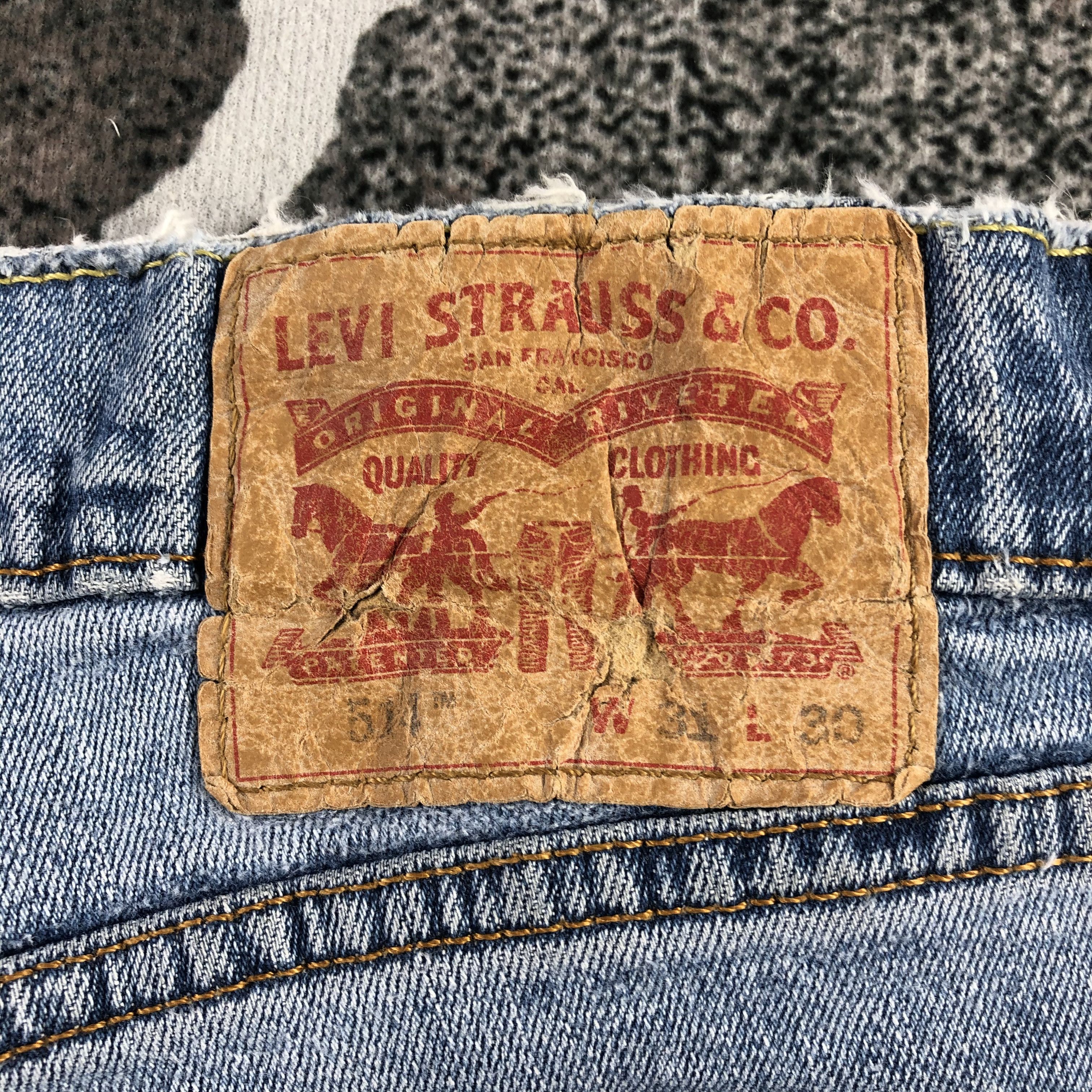 Levi's Vintage Levi's 511 Jeans Medium Wash Denim KJ1417 Size US 31 - 5 Thumbnail