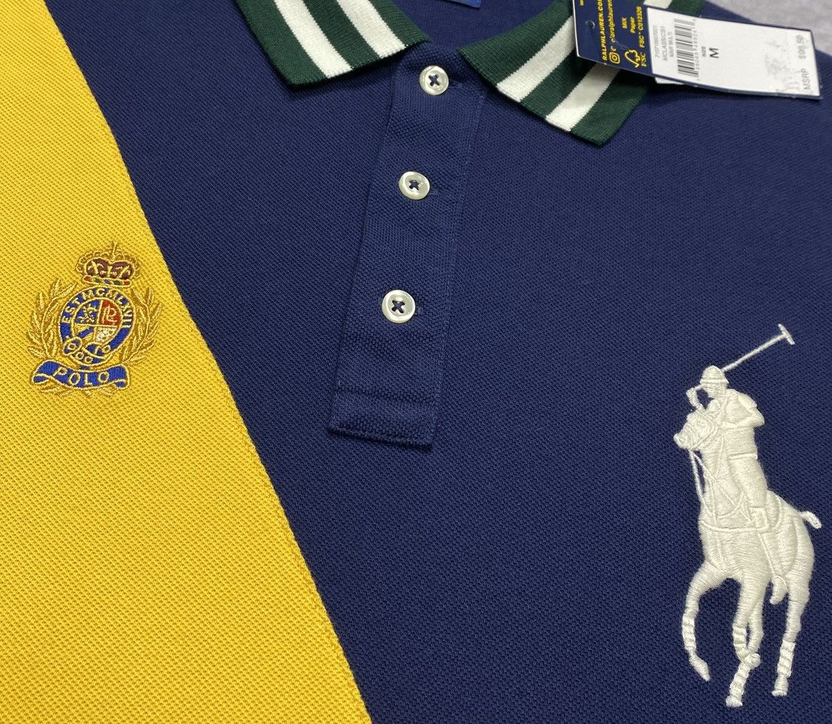 Ralph Lauren Polo Ralph Lauren Crest Polo Shirt Size US M / EU 48-50 / 2 - 3 Thumbnail