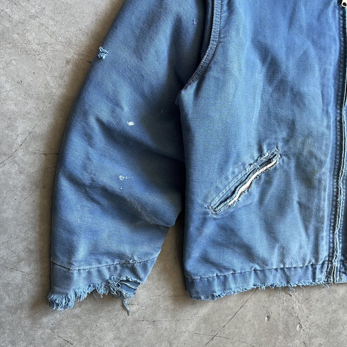 Carhartt Carhartt JB1215 Blue Detroit Jacket Rare Size Large Vintage Size US L / EU 52-54 / 3 - 3 Thumbnail