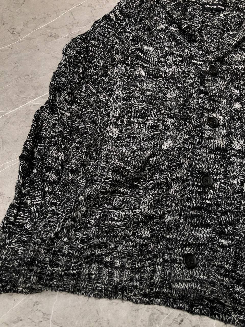 Japanese Brand × semanticdesign Semantic Design Cardigan Size US M / EU 48-50 / 2 - 3 Thumbnail