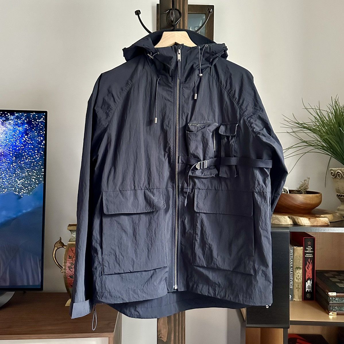 Saturdays New York City 🌿Saturdays NYC Suzuki Windbreaker Navy🌿 | Grailed