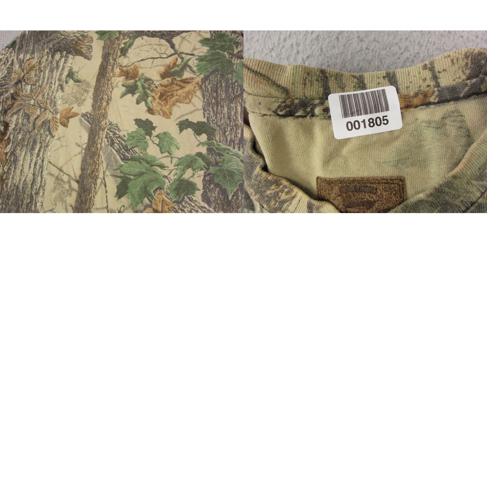 Realtree VINTAGE Realtree Shirt Adult 2XL XXL Green Brown Duxbax Henley Hunting T Mens 80s Classic Size US XXL / EU 58 / 5 - 9 Thumbnail