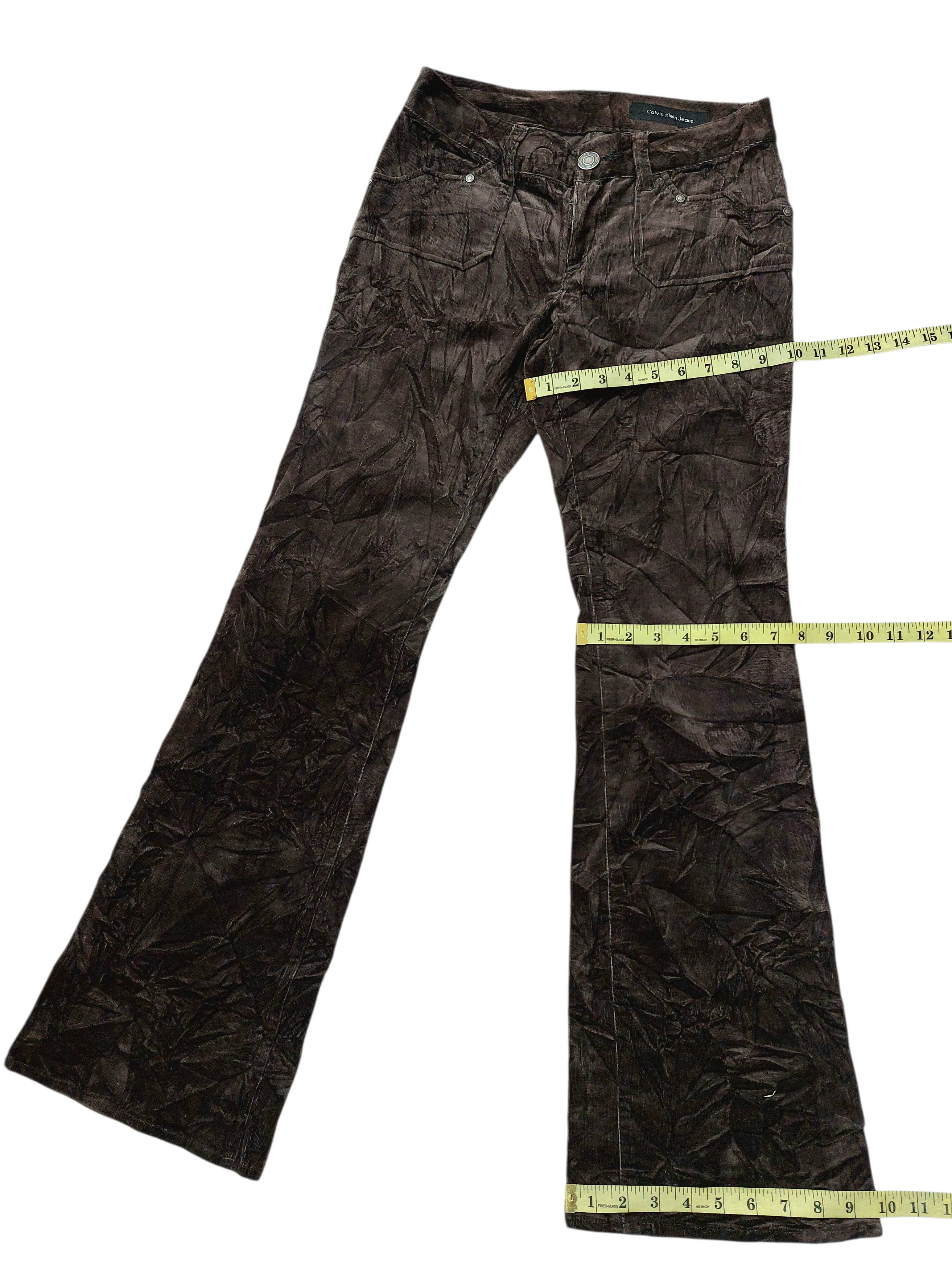 Calvin Klein 🔥 Super Flare Bootcut Calvin Klein 90s Retro Corduroy Size 27" / US 4 / IT 40 - 12 Thumbnail