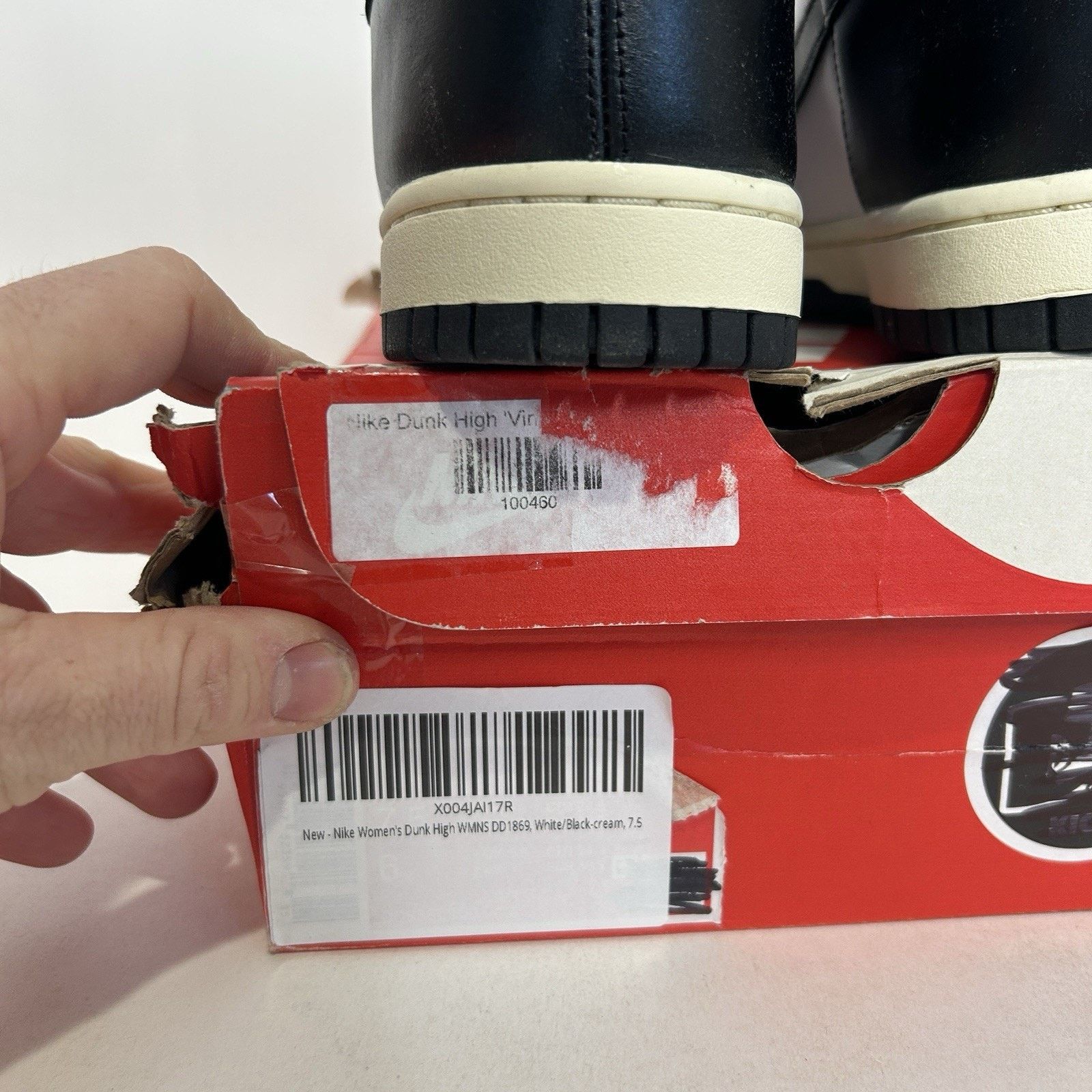 Nike Nike Dunk High PRM WMNS “Vintage Panda” DQ8581-100 Size US 7.5 / IT 37.5 - 5 Thumbnail