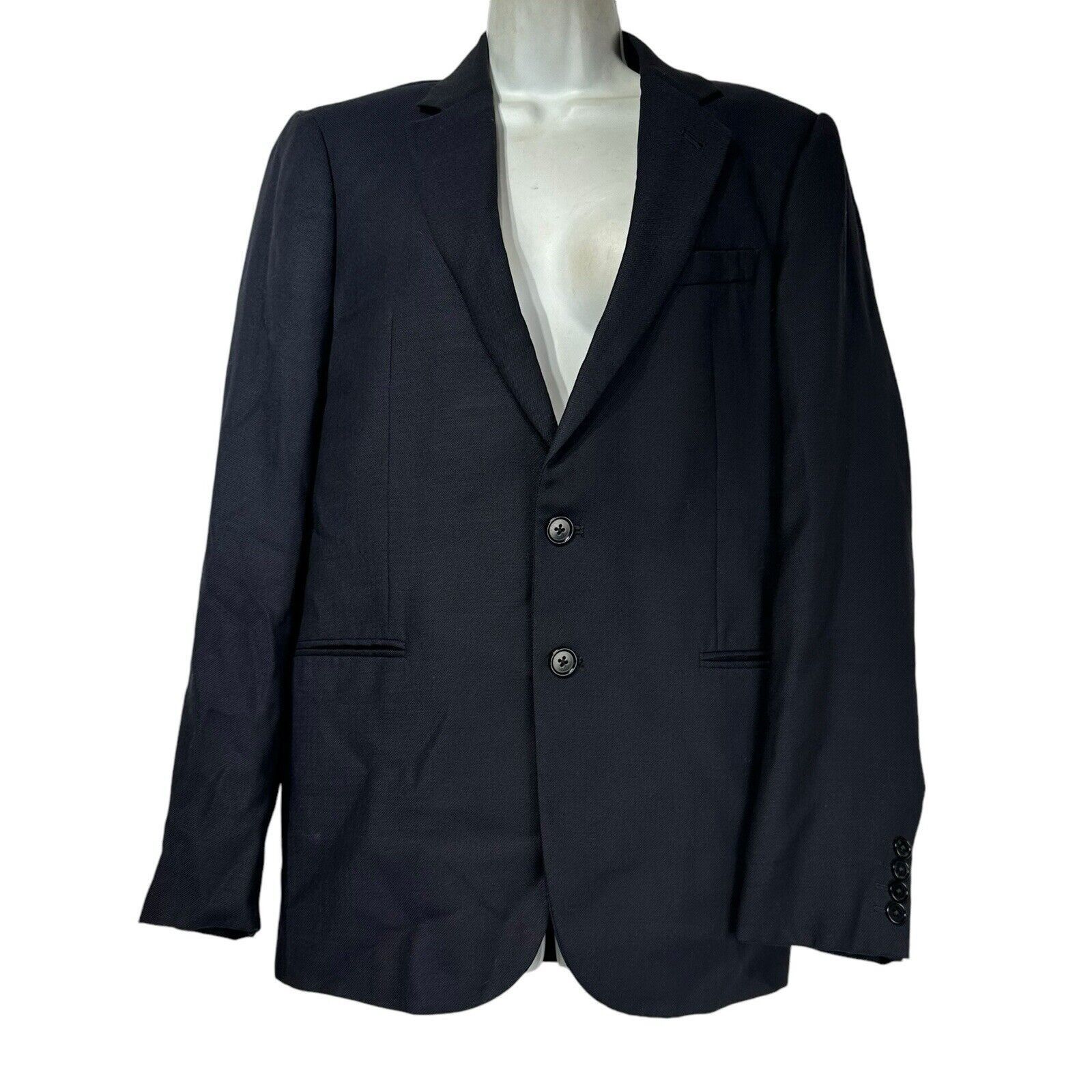 Armani Collezioni armani collezioni blue wool blazer Size 38 Size 38R - 1 Thumbnail