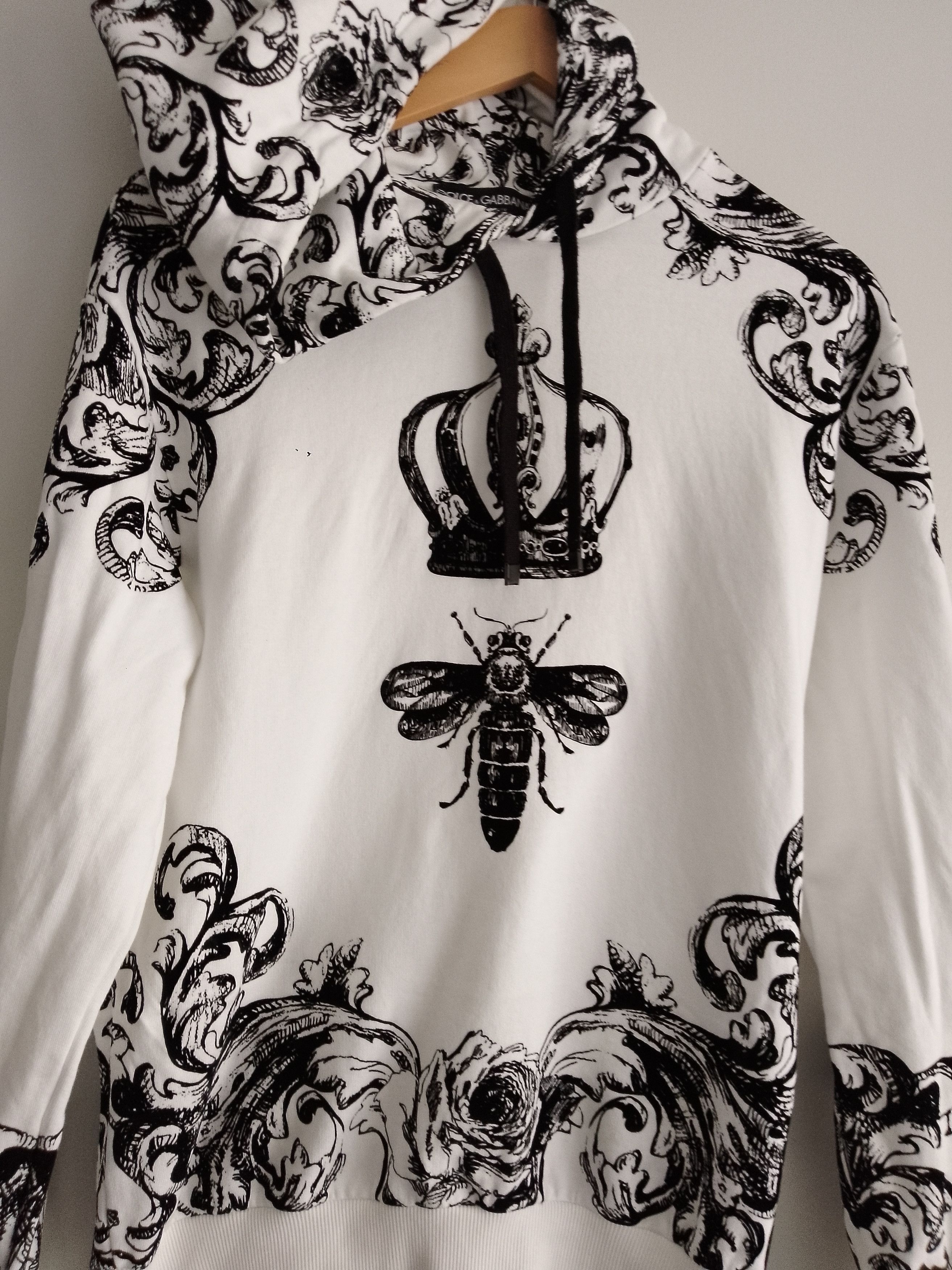 Dolce & Gabbana Dolce and Gabbana crown bee hoodie Size US S / EU 44-46 / 1 - 3 Thumbnail