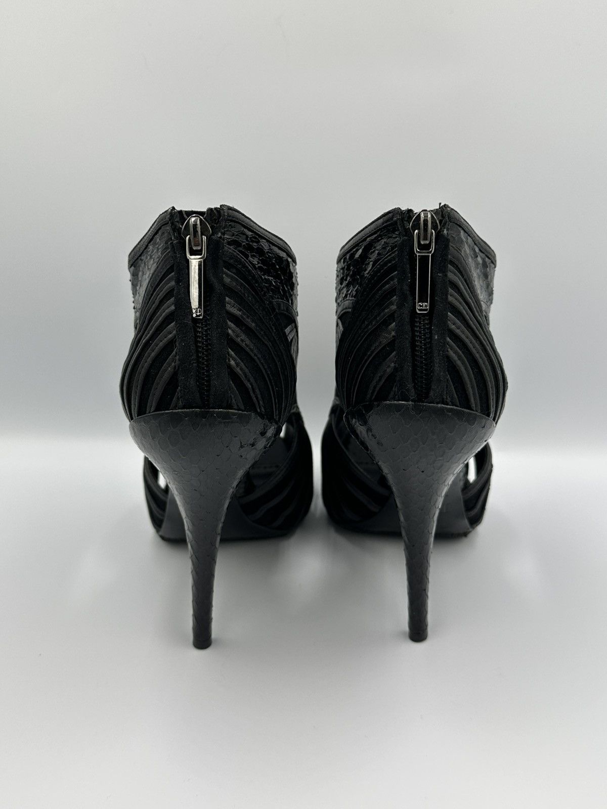 Dior Christian Dior "Temptation" Leather Heels open toe Size US 9 / IT 39 - 5 Thumbnail