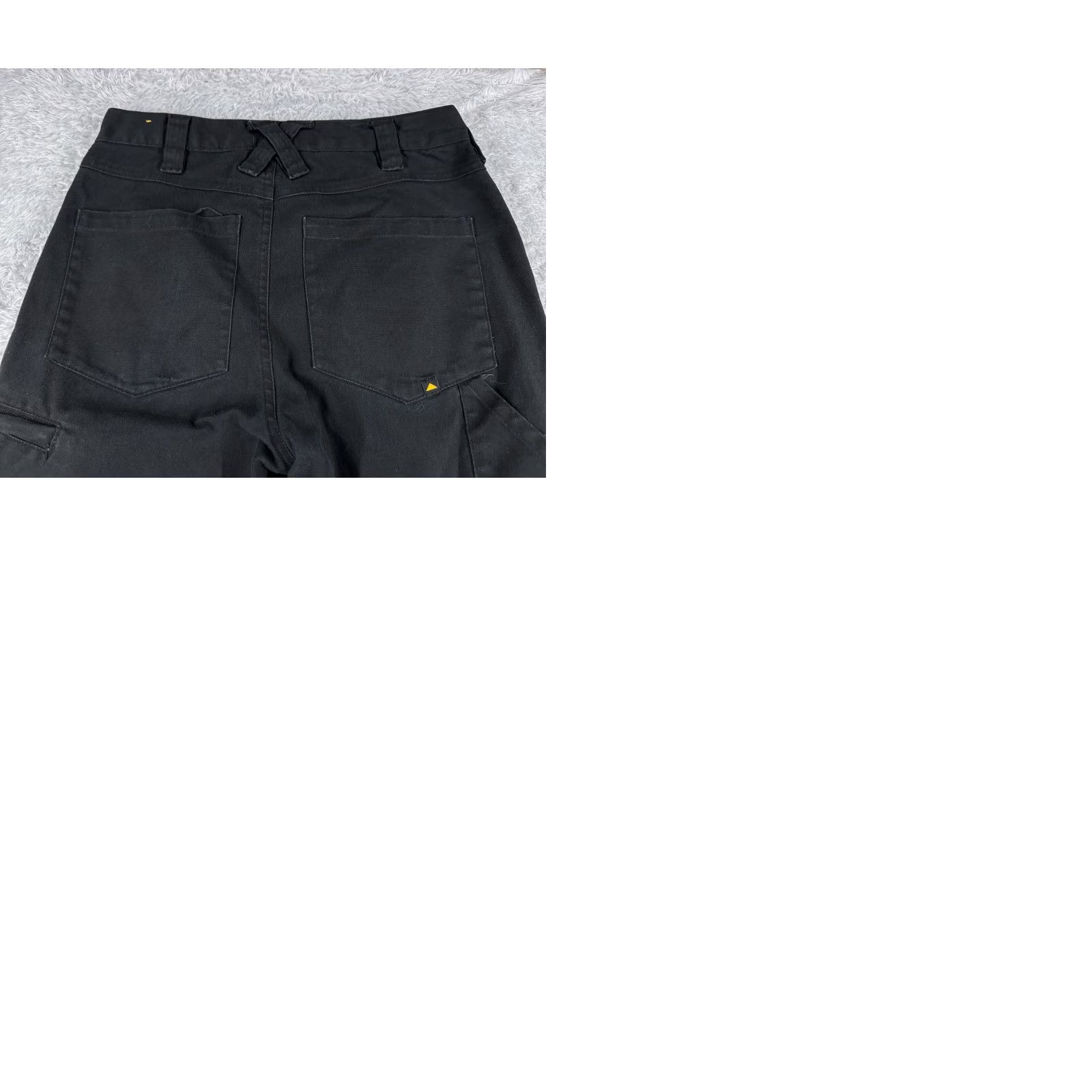 Vintage Caterpillar Pants Mens 30 Black Cargo Straight Leg Cotton Blend Workwear 28x32 Size US 28 / EU 44 - 10 Thumbnail