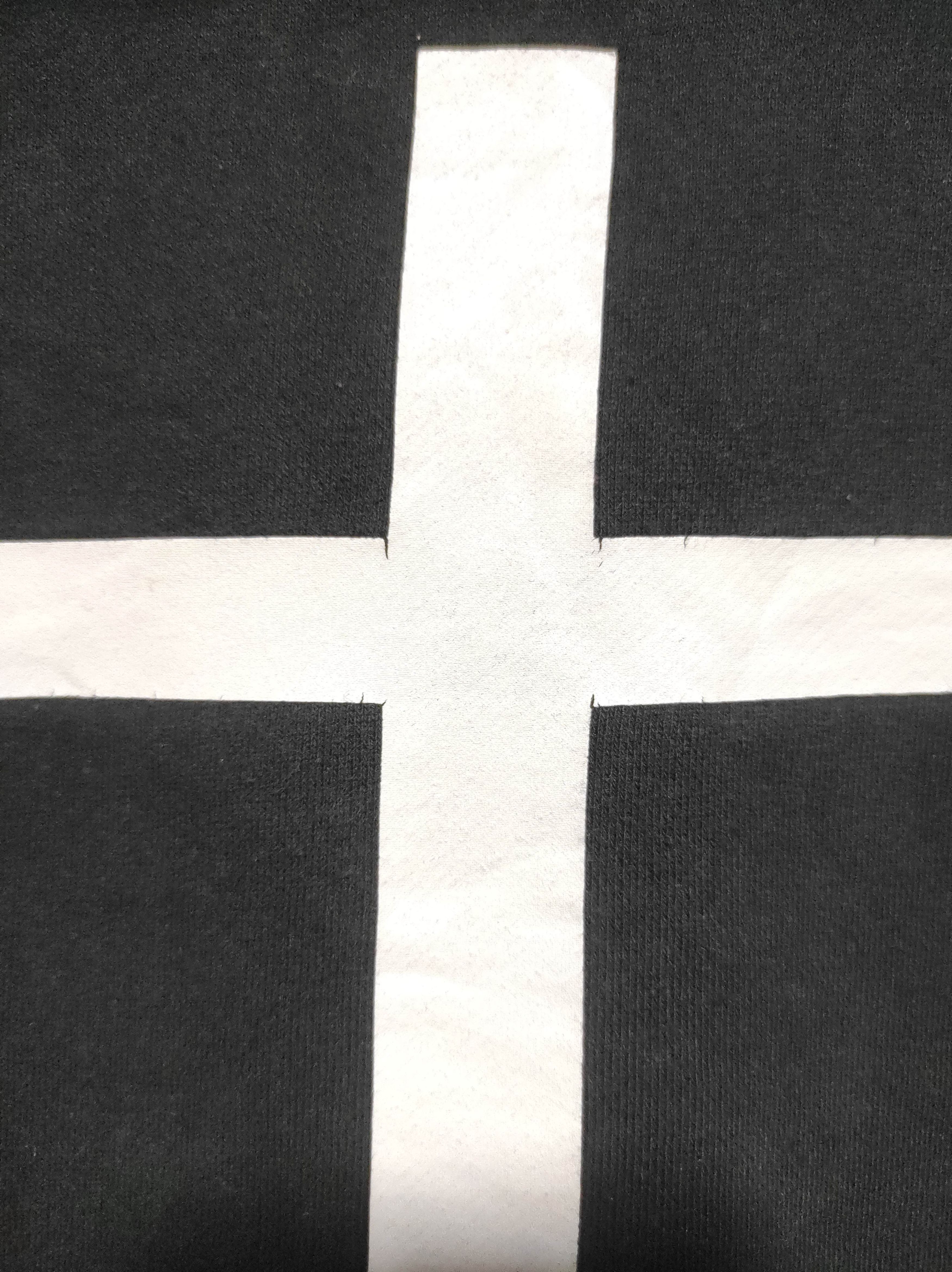 14th Addiction Black Cross Fur Hoodie LGB IfSixWasNine style Size US M / EU 48-50 / 2 - 11 Thumbnail