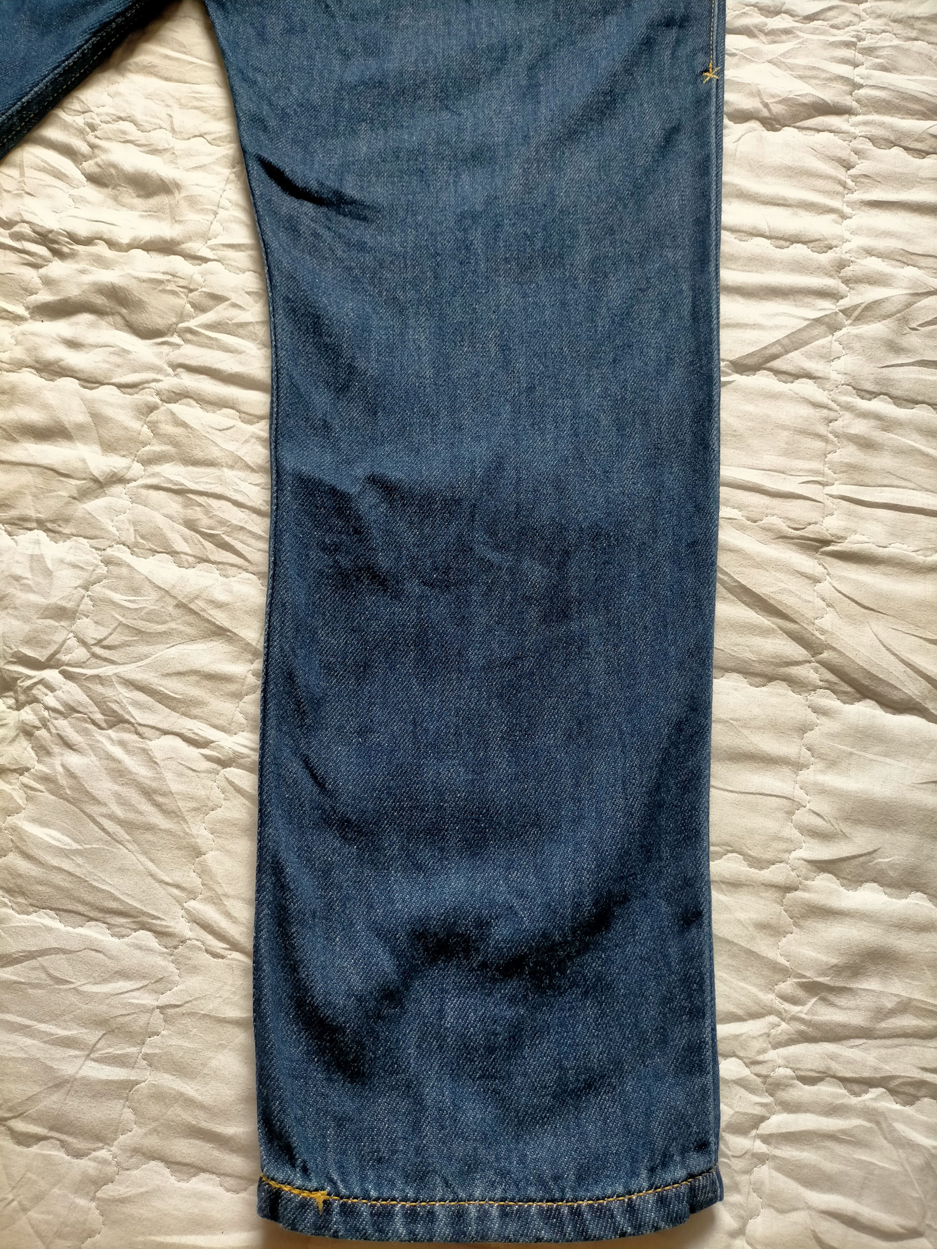 Issey Miyake × Lee × mercibeaucoup Lee x Mercibeaucop Issey Miyake Drop Cropth Denim Jeans Size US 32 / EU 48 - 12 Thumbnail