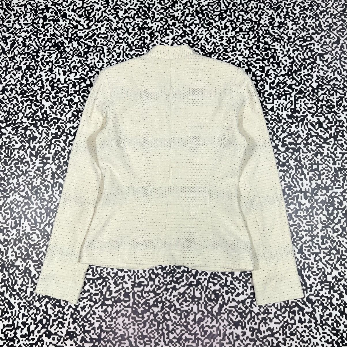 Mugler Vintage Y2K MUGLER Mini Dot Pattern Luxury Classic Blazer Size M / US 6-8 / IT 42-44 - 14 Thumbnail