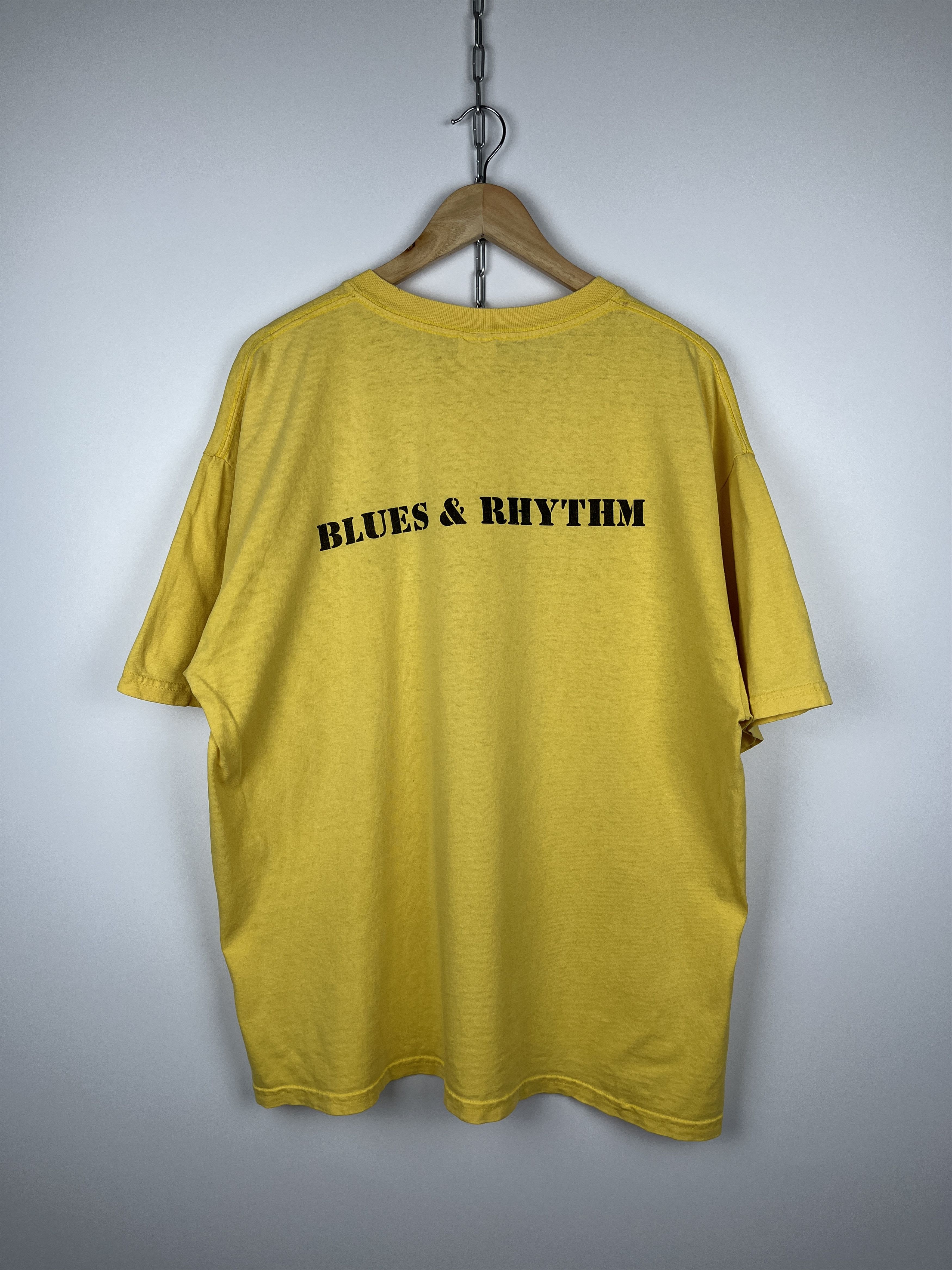 Band Tees × Gildan × Vintage 00's Status Quo Rock Band "Blues and Rhythm" T-shirt Y2K Size US XL / EU 56 / 4 - 11 Thumbnail