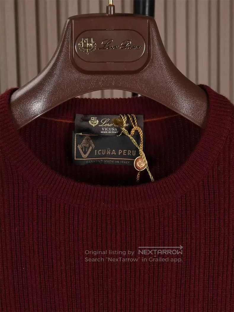 Loro Piana Loro Piana Vicuna Wool Knit Sweater. Size US L / EU 52-54 / 3 - 1 Thumbnail