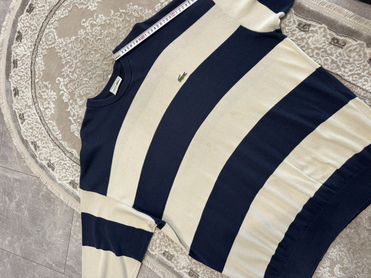 Lacoste Vintage Lacoste Striped Sweatshirt 90’s Size US XL / EU 56 / 4 - 8 Thumbnail