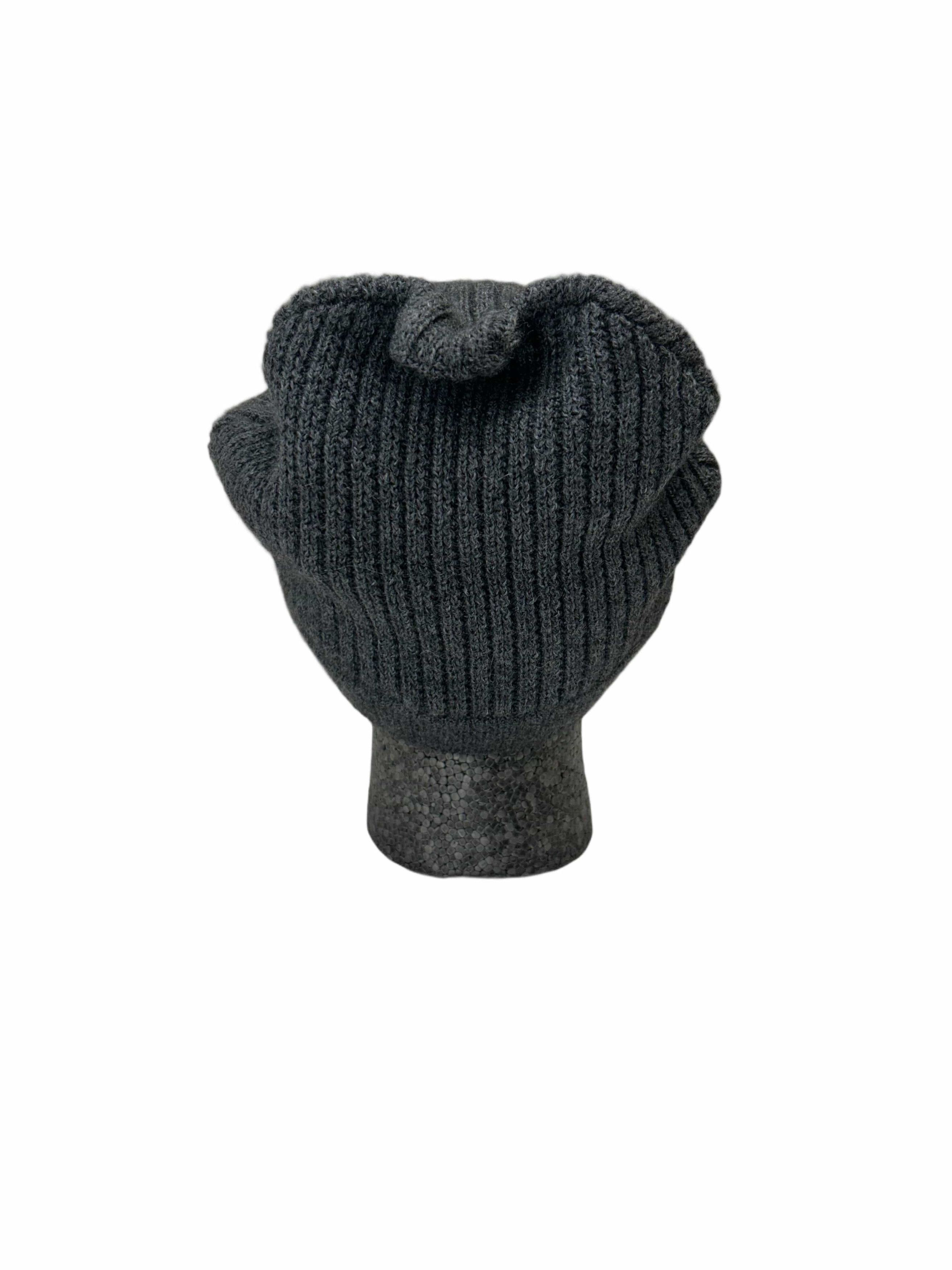 Marc Jacobs Marc Jacobs Grey Wool Ribbed Beanie Size 32 - 3 Thumbnail