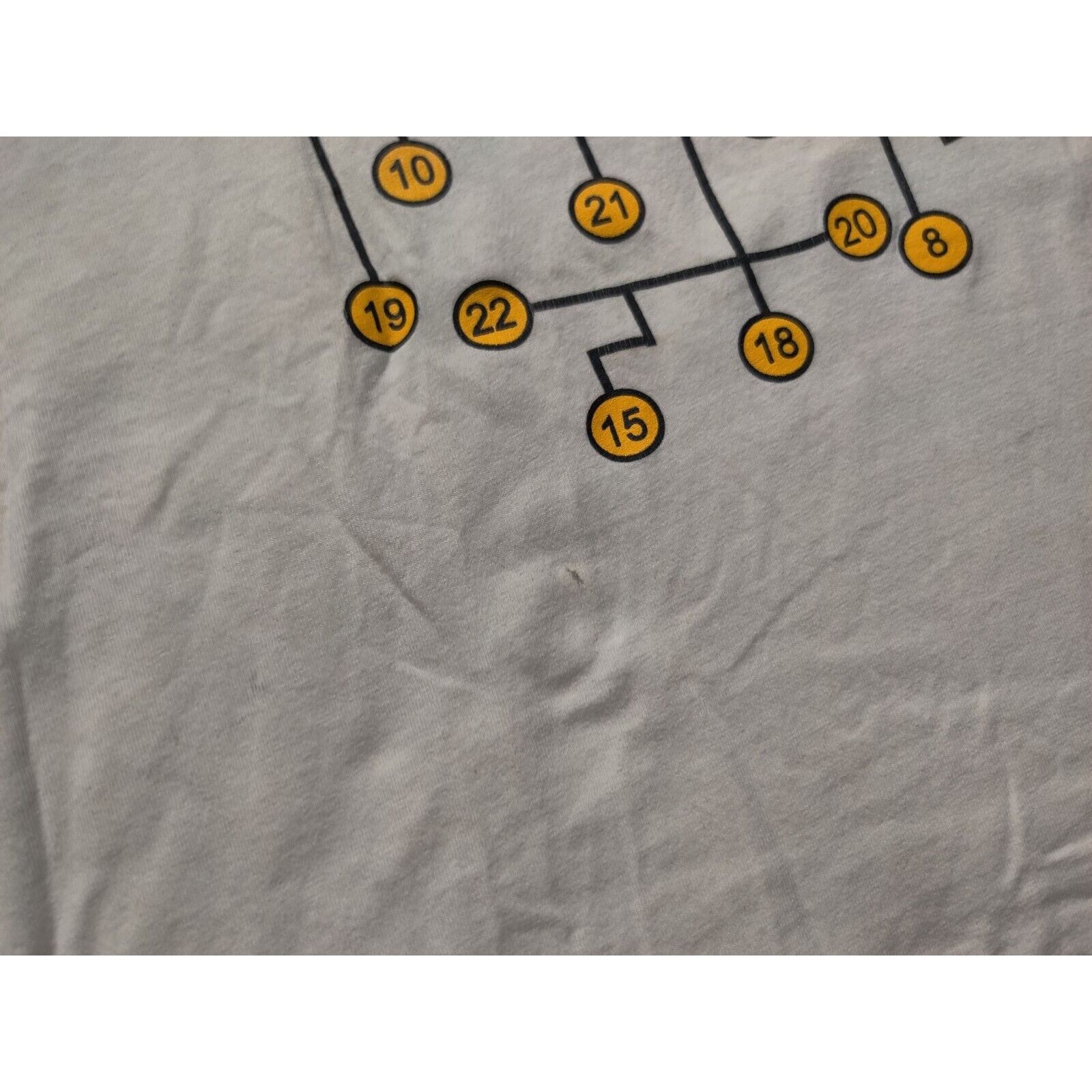 POST&CO Funny Car Shirt Adult Mens XL White Yellow Shift This Size US XL / EU 56 / 4 - 4 Thumbnail