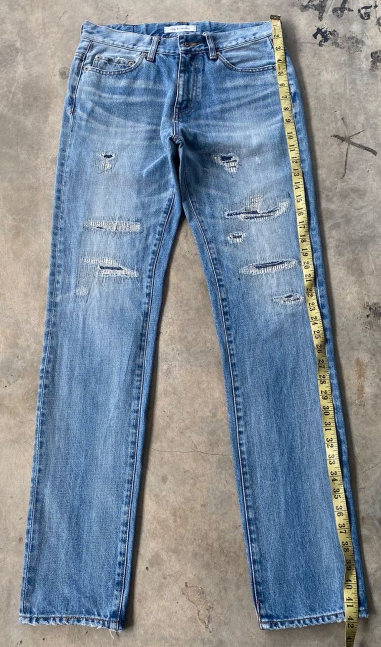 MOUSSY Vintage Azul by Moussy Distressed Slim Denim Size US 29 - 4 Thumbnail