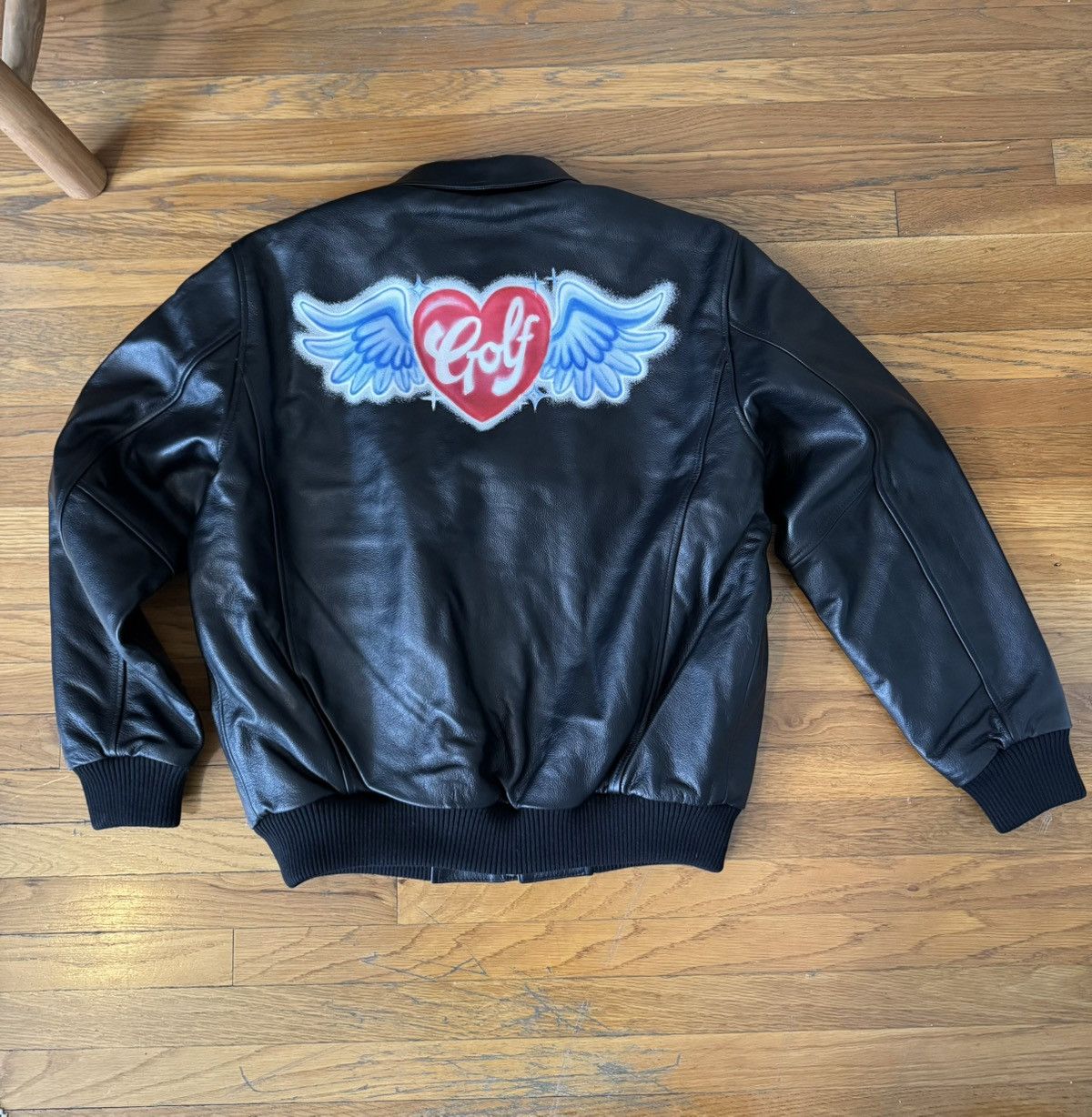 Golf Wang Airbrush Heart Bomber Jacket Size US L / EU 52-54 / 3 - 2 Thumbnail