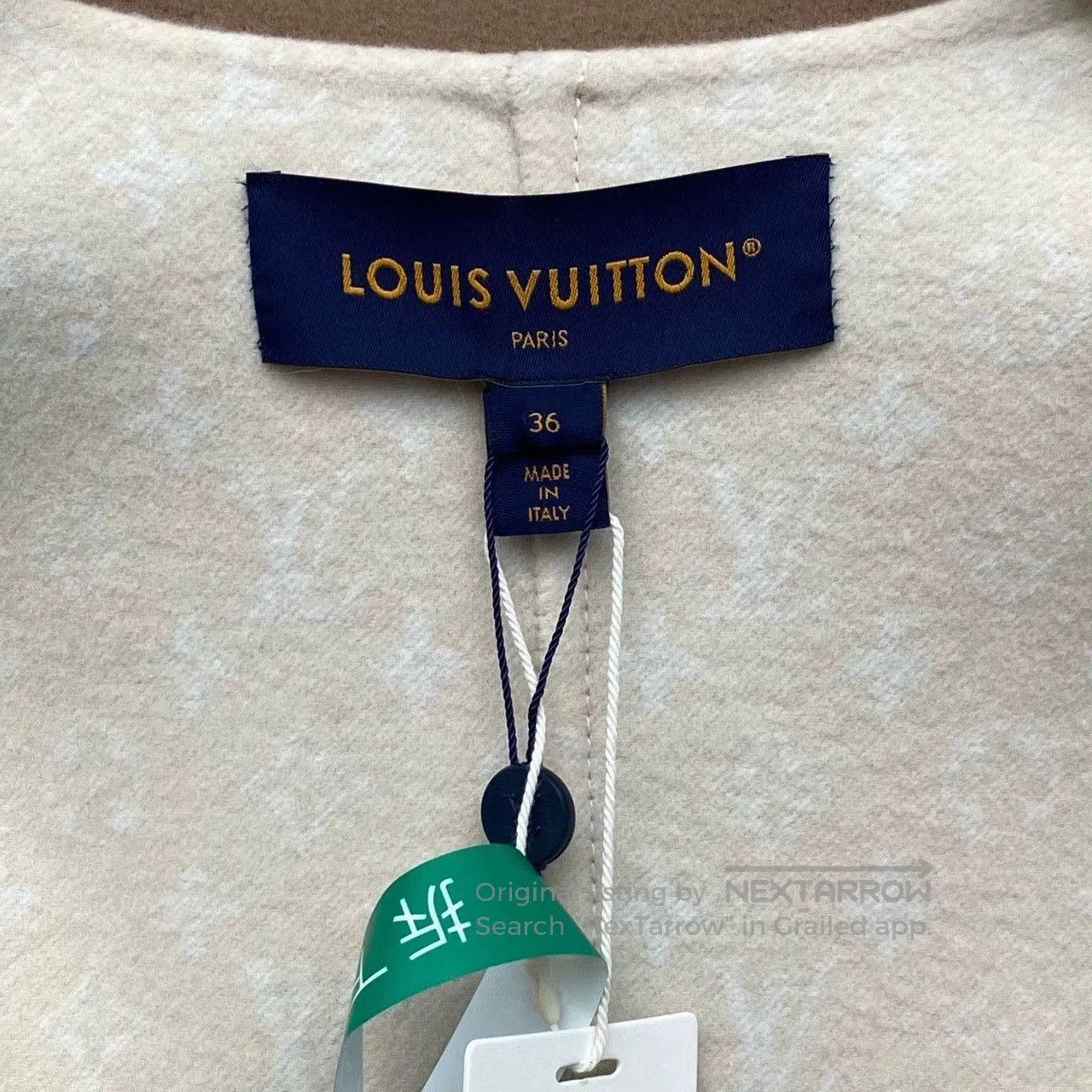 Louis Vuitton Louis Vuitton Beige Monogram Long Coat. Size US M / EU 48-50 / 2 - 4 Thumbnail