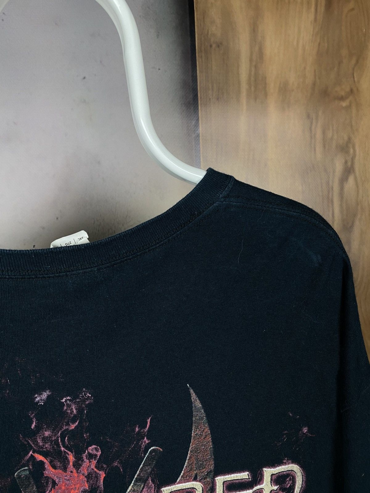 Band Tees 🖕Vintage 2017 T-Shirt Disturbed The Vengeful One Rock Band🖕 Size US XXL / EU 58 / 5 - 8 Thumbnail