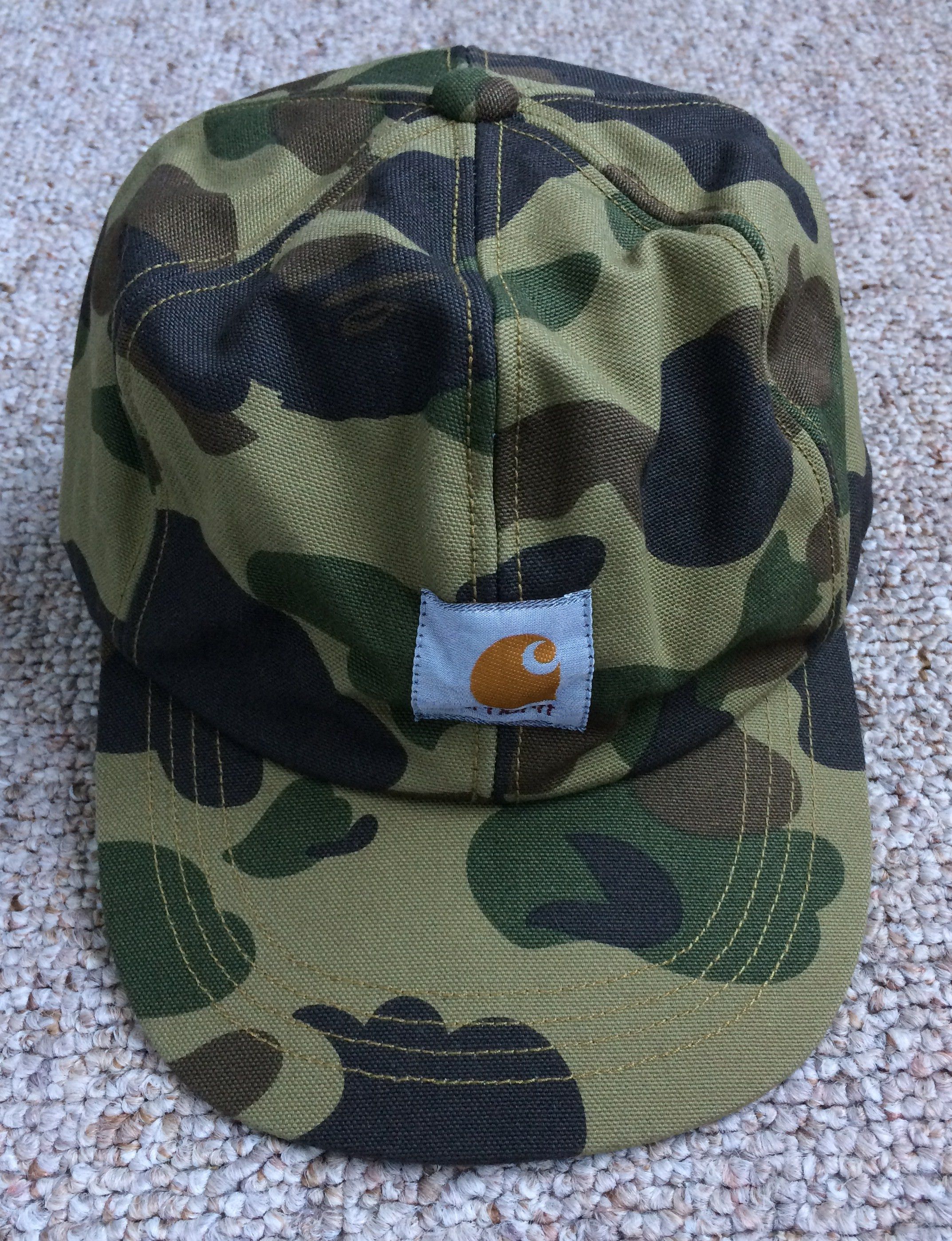 Bape × Carhartt NEW F/W 2006 Bape x Carhartt Winter Hat Size ONE SIZE - 10 Thumbnail