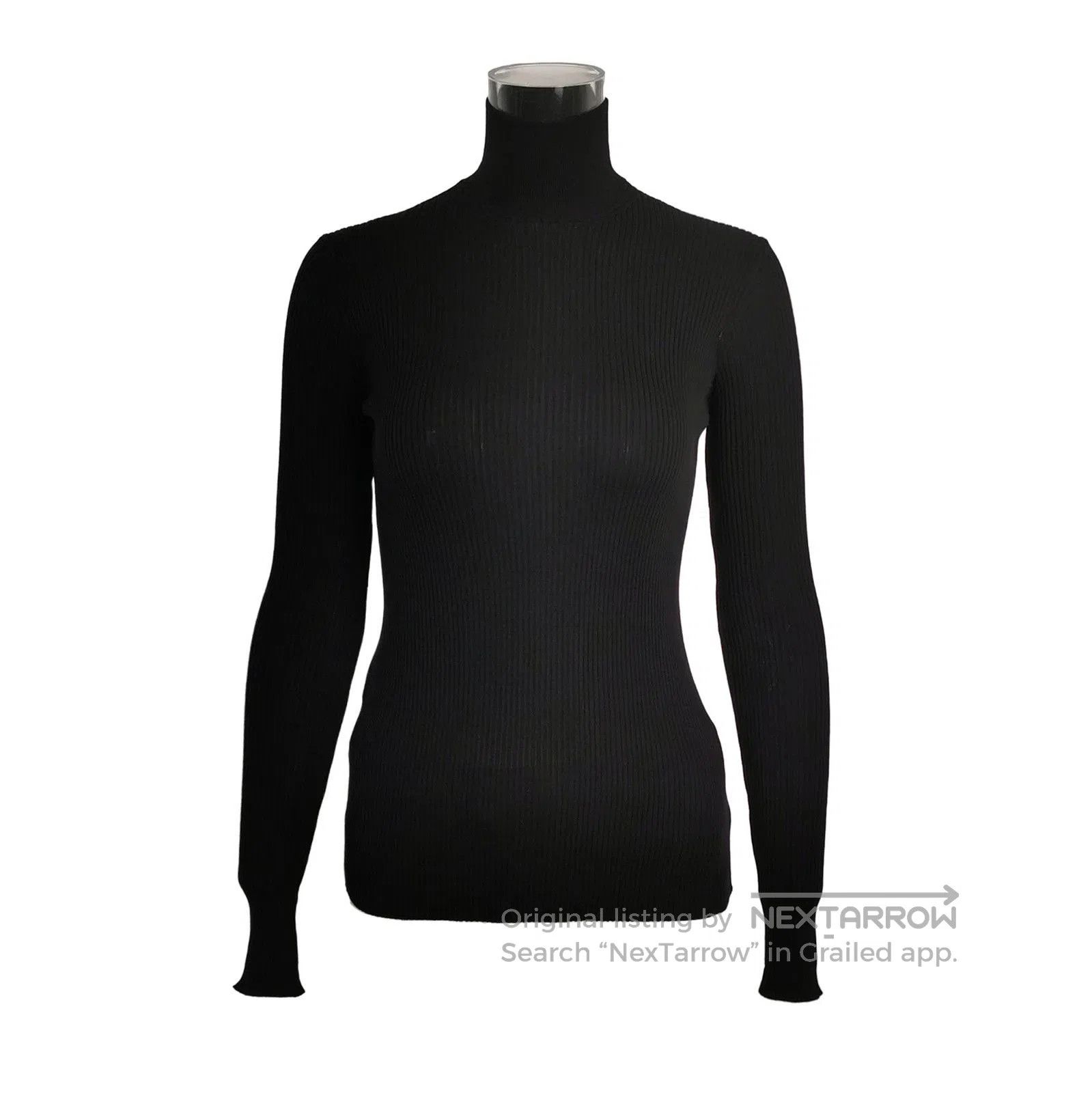 Prada Prada Black Wool Turtleneck Sweater . Size S / US 4 / IT 40 - 1 Thumbnail